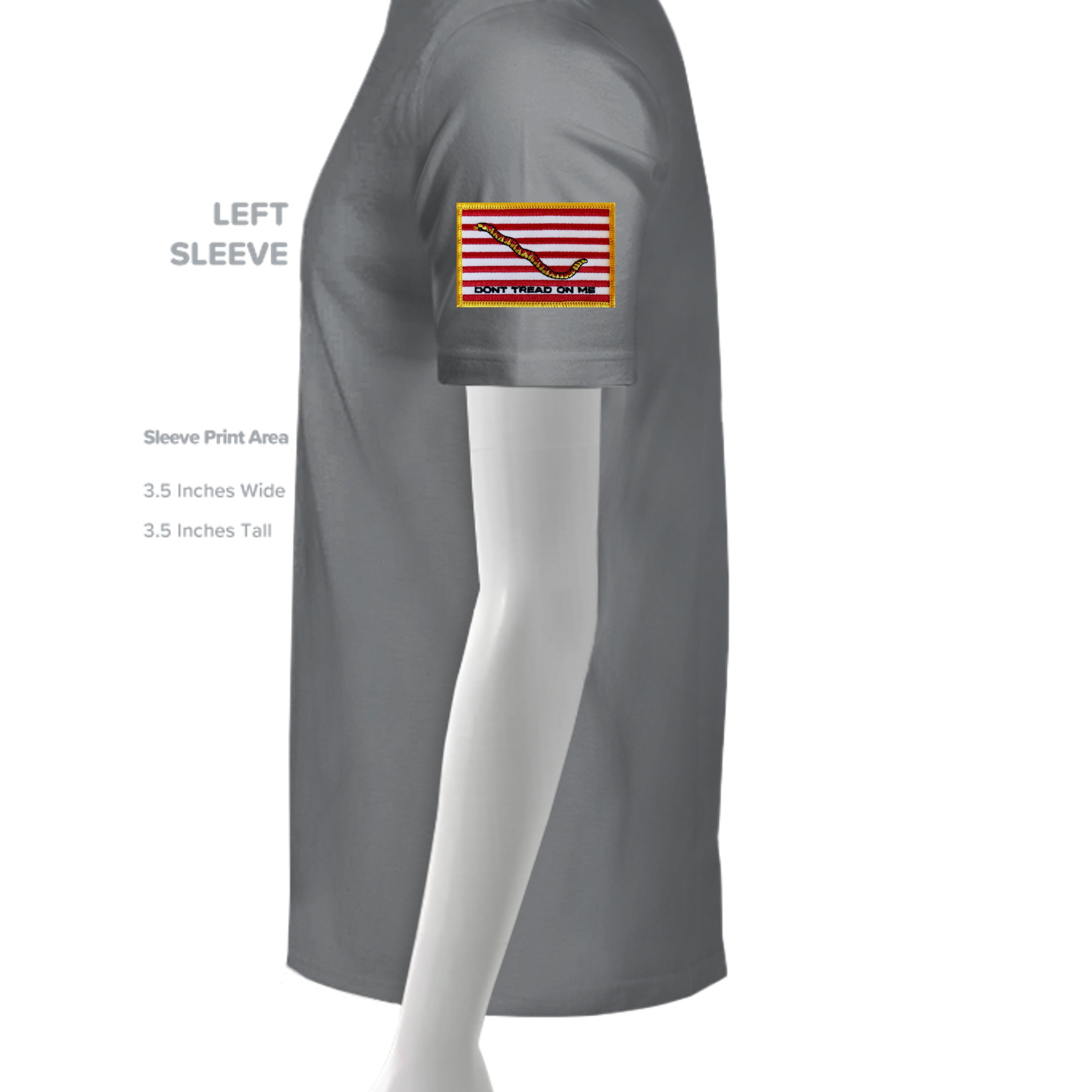 Stars & Stripes American Eagle Performance Wicking Tee | Patriotic USA Athletic Shirt (Est. 1776) Anvil and Anthem }