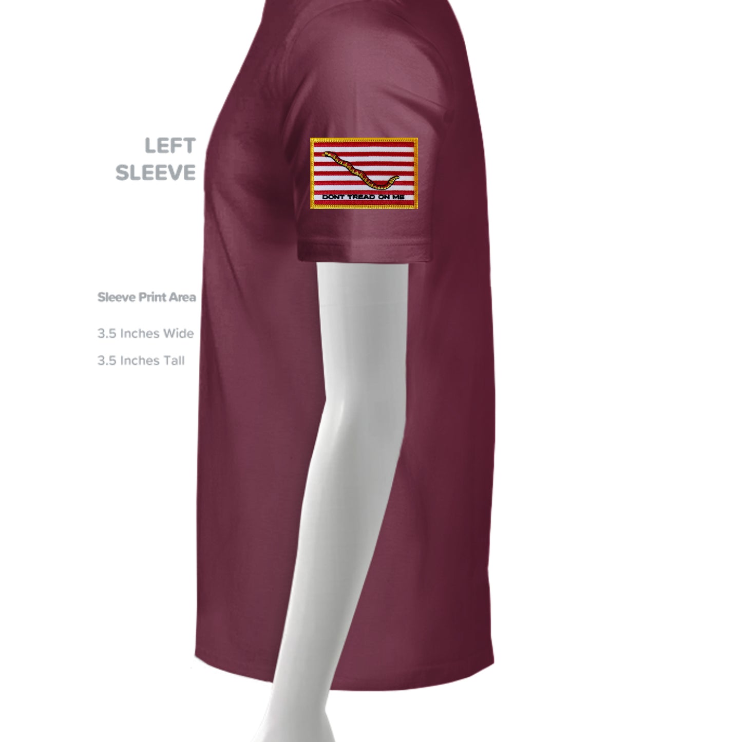 Stars & Stripes American Eagle Performance Wicking Tee | Patriotic USA Athletic Shirt (Est. 1776) {{ product_type }Anvil and Anthem }