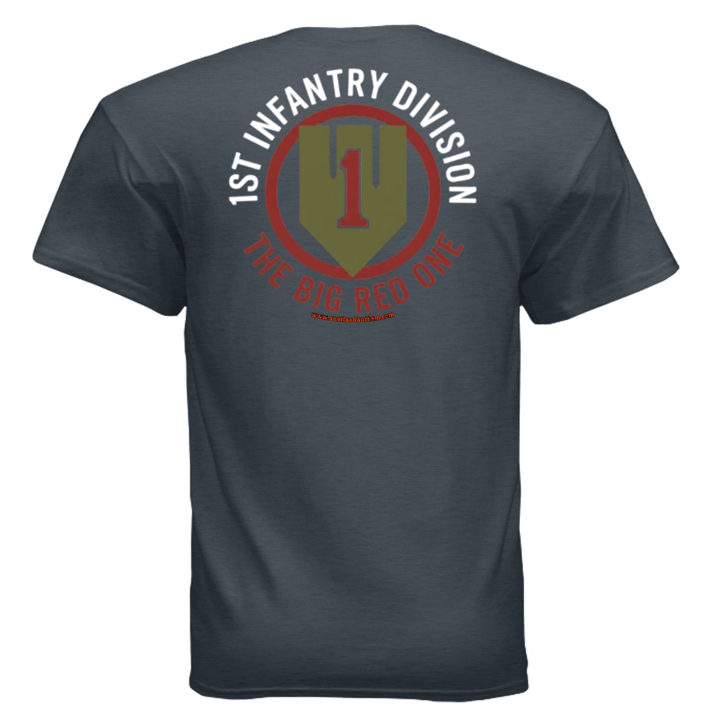 Big Red One Tee – 1st Infantry Division “Big Red One” Army Pride Shirt {{ product_type }Anvil and Anthem }