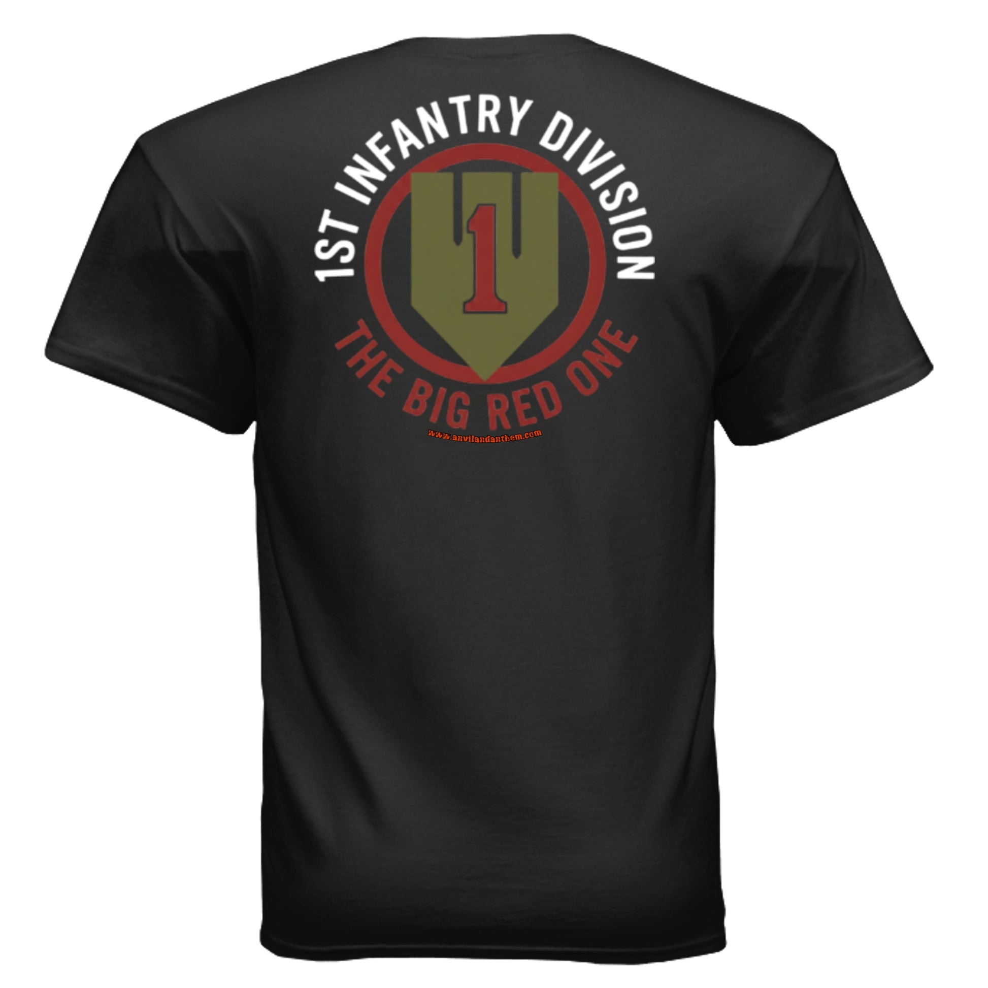 Big Red One Tee – 1st Infantry Division “Big Red One” Army Pride Shirt {{ product_type }Anvil and Anthem }