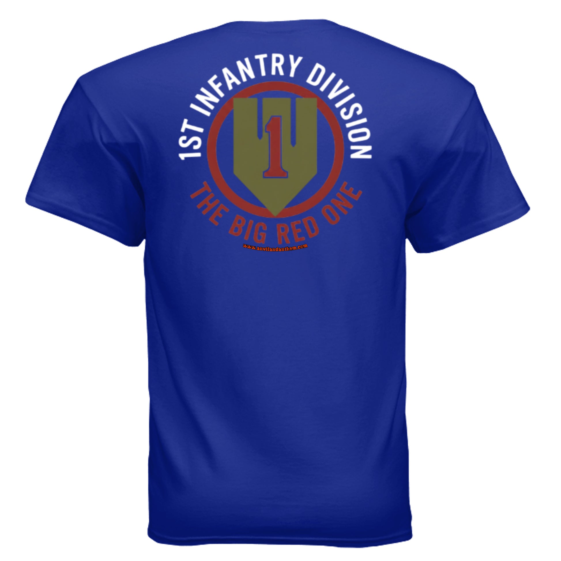Big Red One Tee – 1st Infantry Division “Big Red One” Army Pride Shirt {{ product_type }Anvil and Anthem }