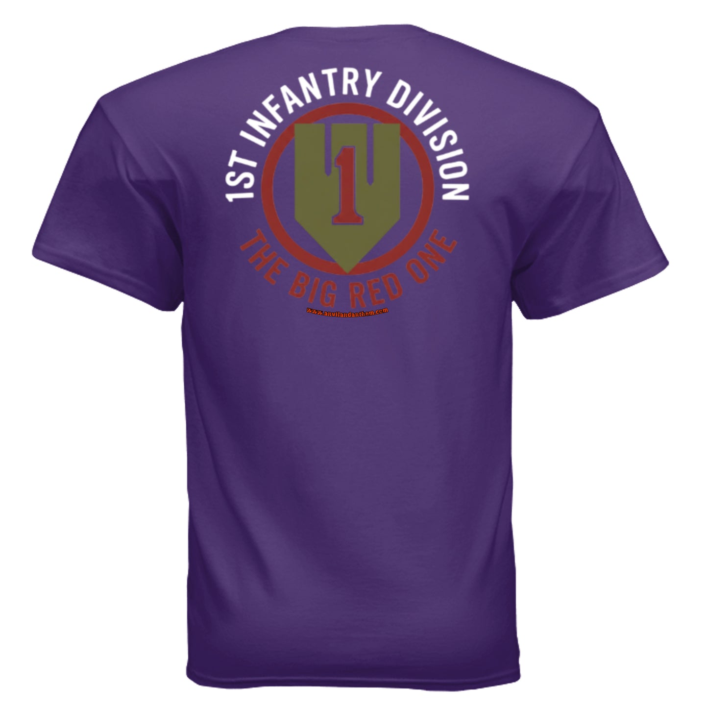 Big Red One Tee – 1st Infantry Division “Big Red One” Army Pride Shirt {{ product_type }Anvil and Anthem }