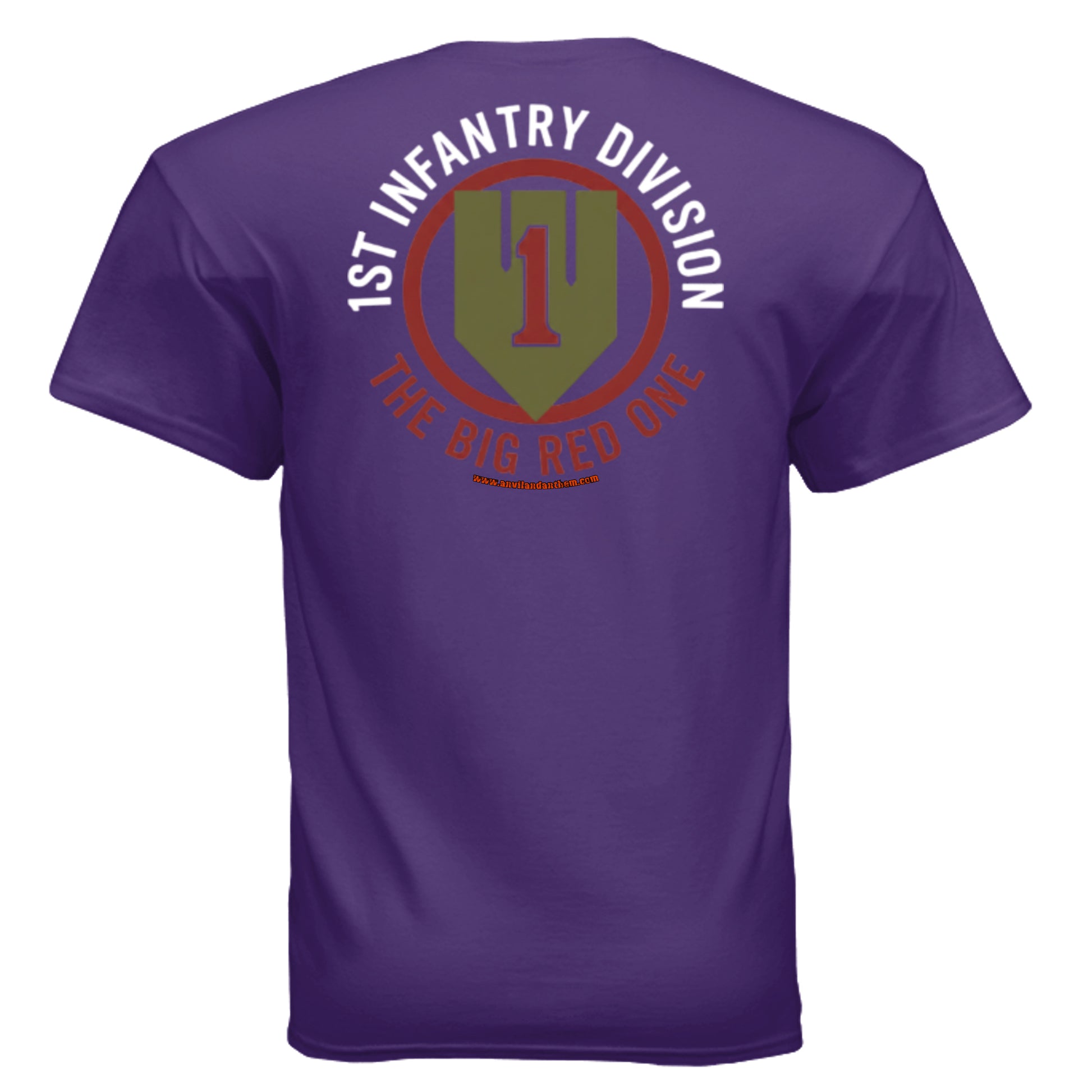 Big Red One Tee – 1st Infantry Division “Big Red One” Army Pride Shirt {{ product_type }Anvil and Anthem }
