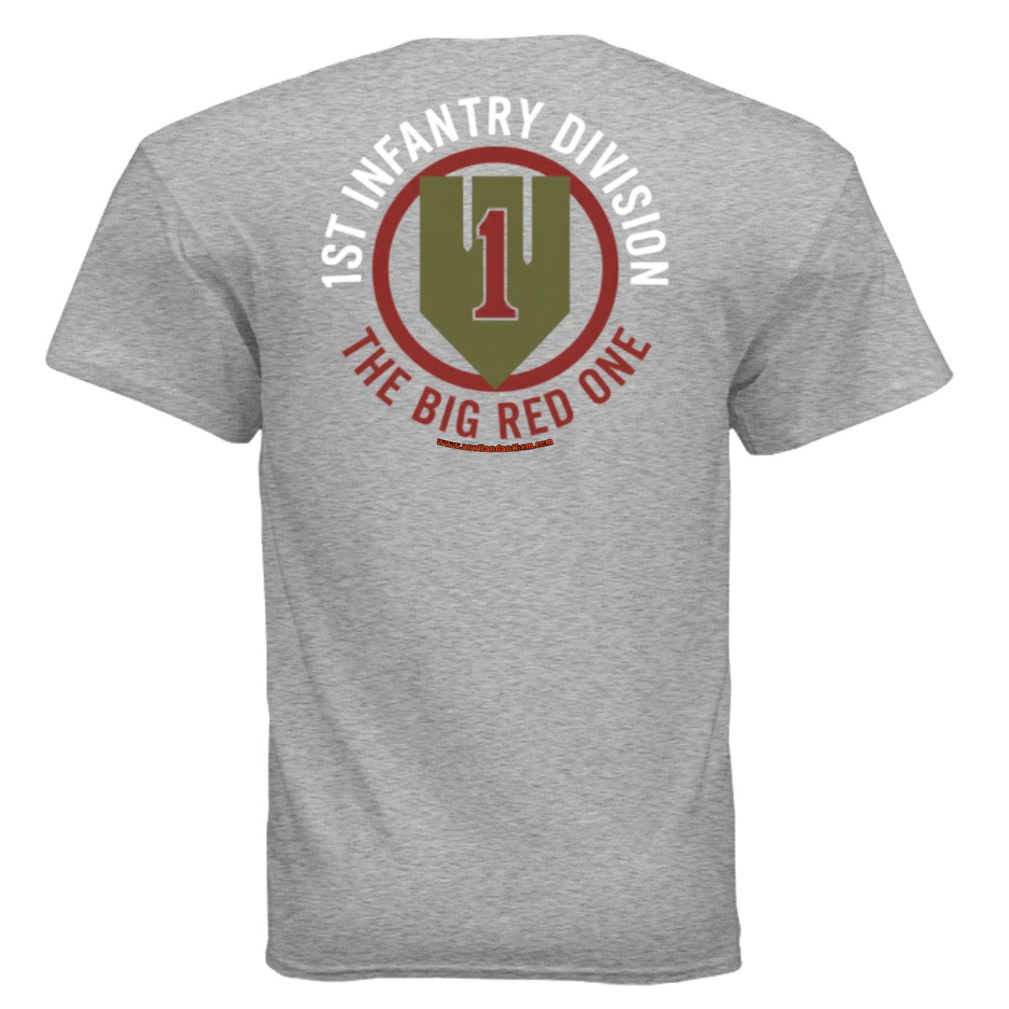 Big Red One Tee – 1st Infantry Division “Big Red One” Army Pride Shirt {{ product_type }Anvil and Anthem }