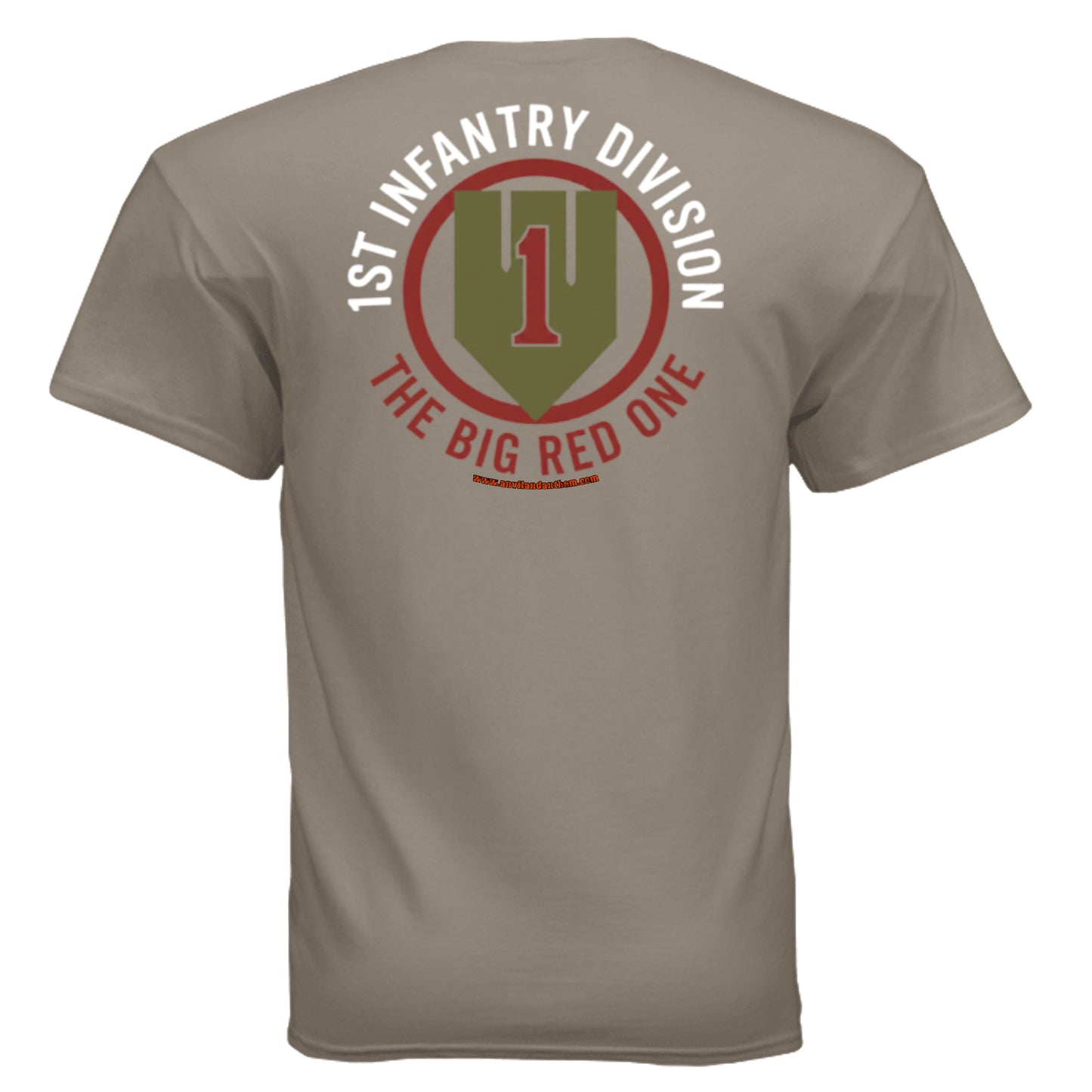 Big Red One Tee – 1st Infantry Division “Big Red One” Army Pride Shirt {{ product_type }Anvil and Anthem }