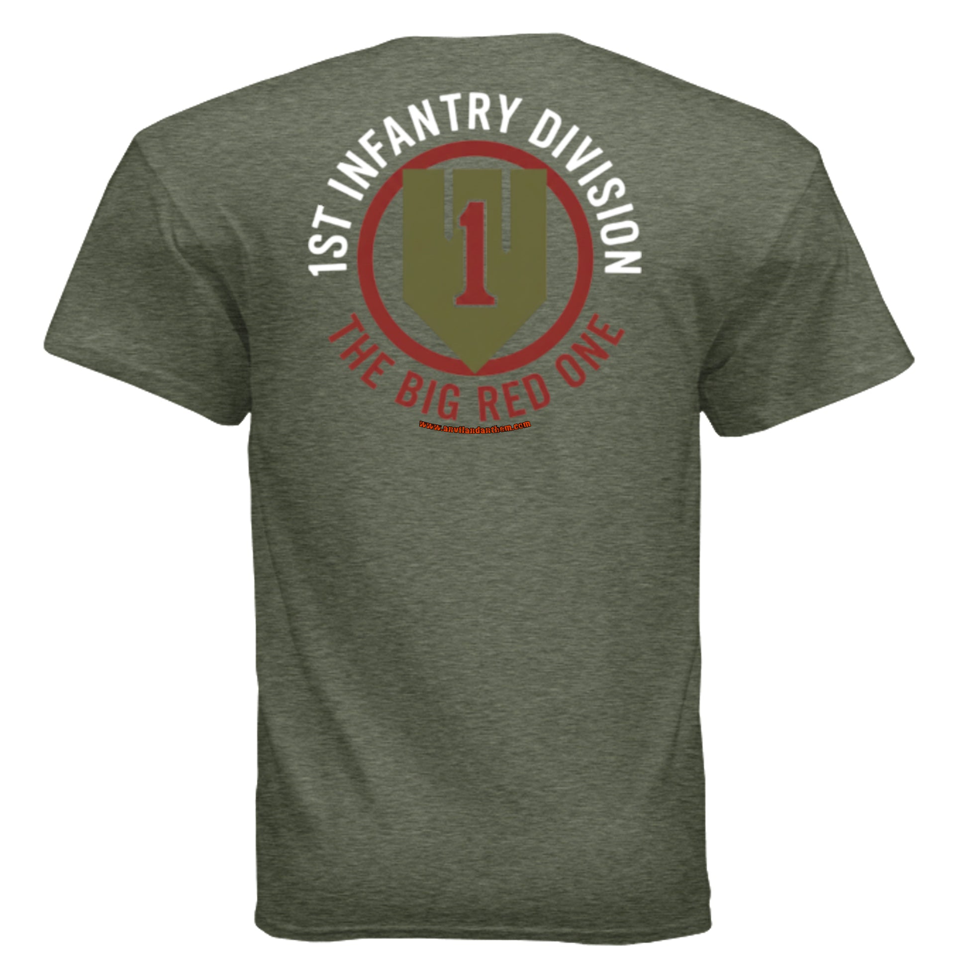 Big Red One Tee – 1st Infantry Division “Big Red One” Army Pride Shirt {{ product_type }Anvil and Anthem }