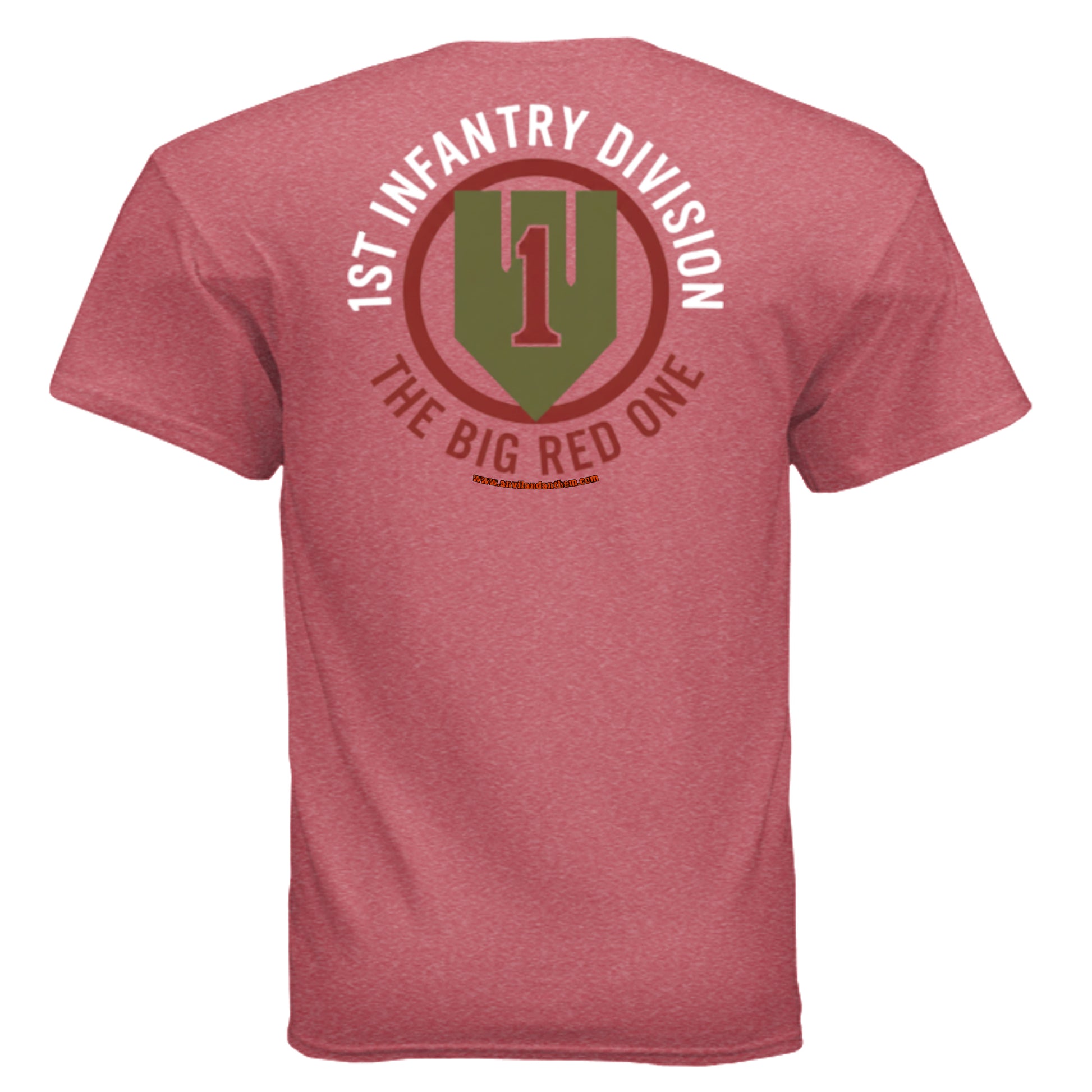 Big Red One Tee – 1st Infantry Division “Big Red One” Army Pride Shirt {{ product_type }Anvil and Anthem }