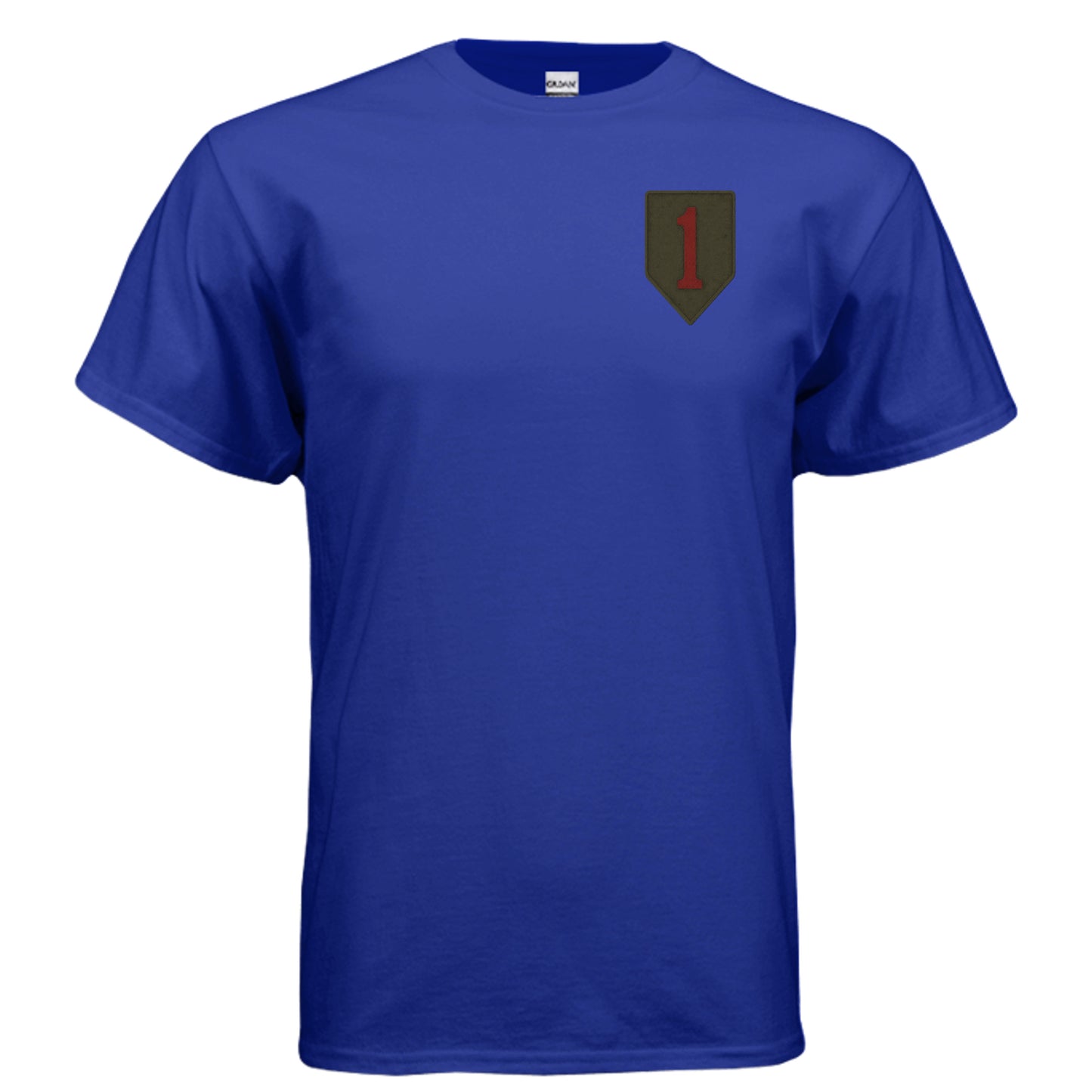 Big Red One Tee – 1st Infantry Division “Big Red One” Army Pride Shirt ROYAL {{ product_type }Anvil and Anthem }