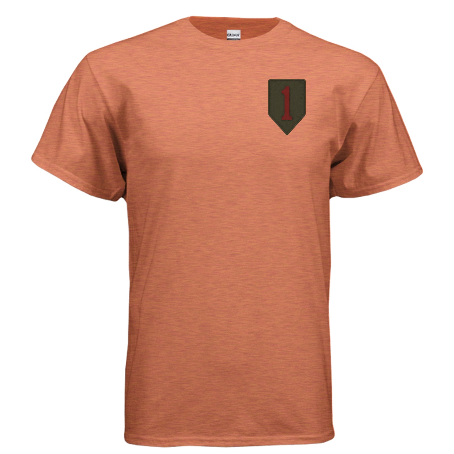 Big Red One Tee – 1st Infantry Division “Big Red One” Army Pride Shirt SUNSET {{ product_type }Anvil and Anthem }