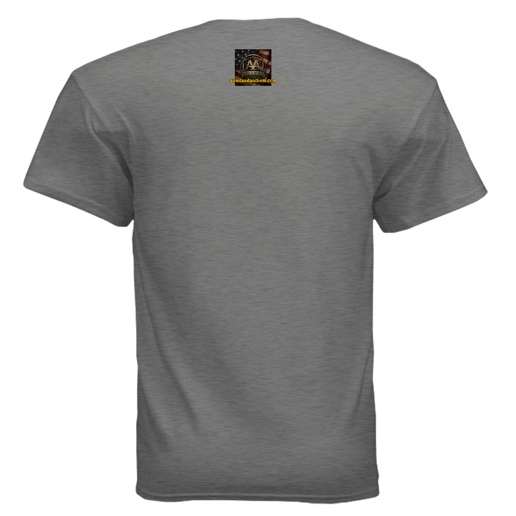 Liberty 1776 American Heritage Tee | Statue of Liberty Torch Patriotic USA Shirt Anvil and Anthem }