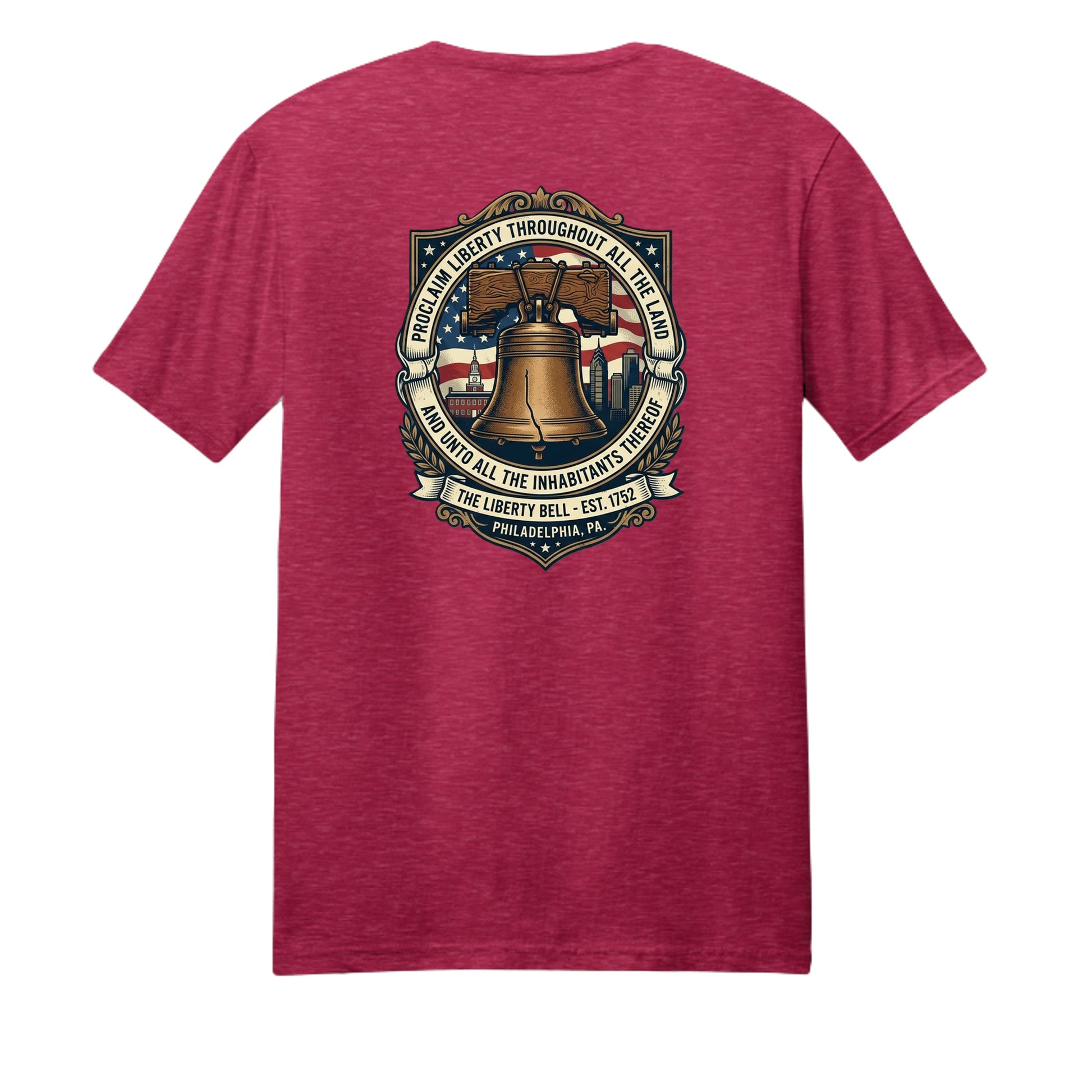 Liberty Bell 1776 Heritage Tee | Proclaim Liberty Patriotic American Shirt {{ product_type }Anvil and Anthem }