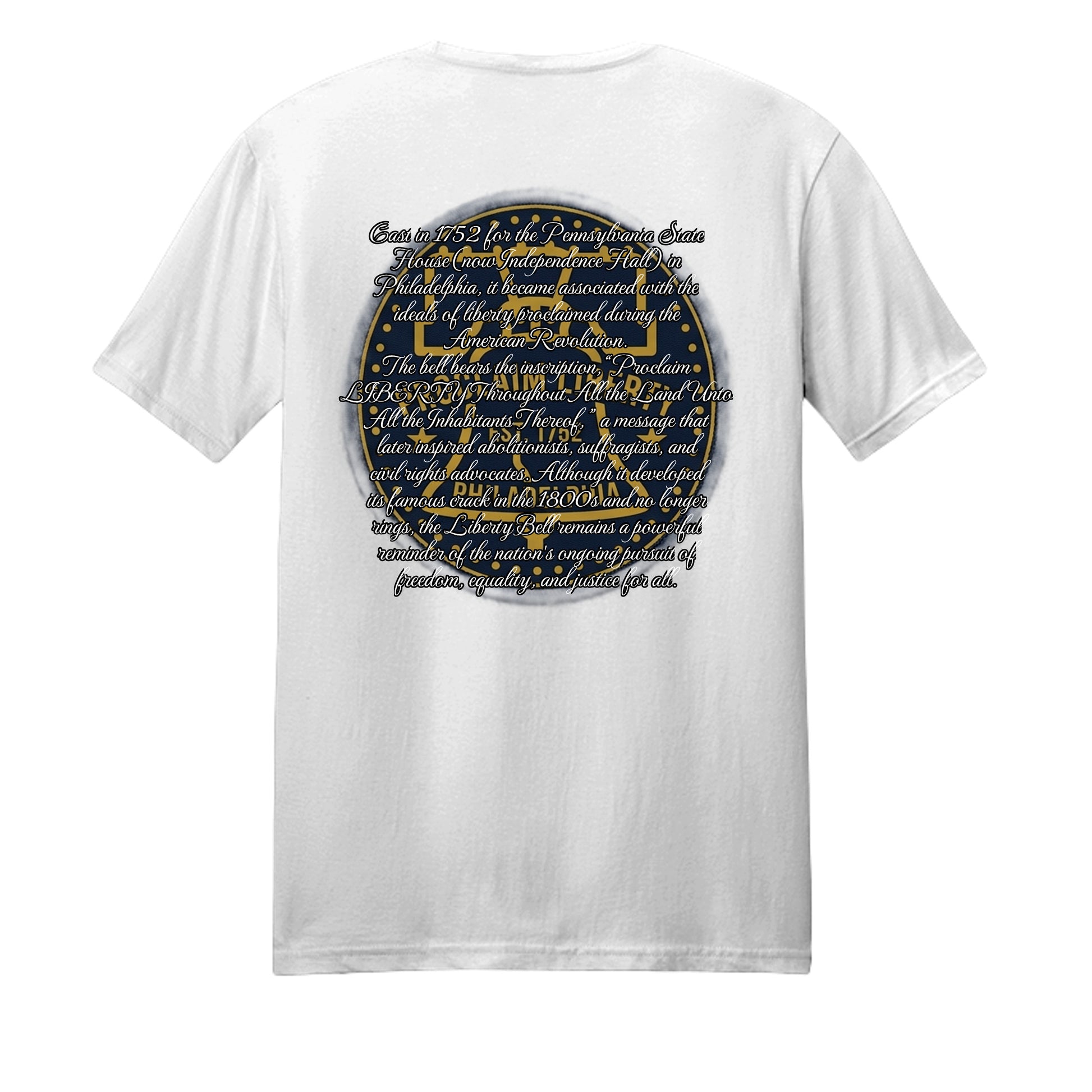 Liberty Bell Heritage Story Tee | Proclaim Liberty Patriotic American History Shirt {{ product_type }Anvil and Anthem }