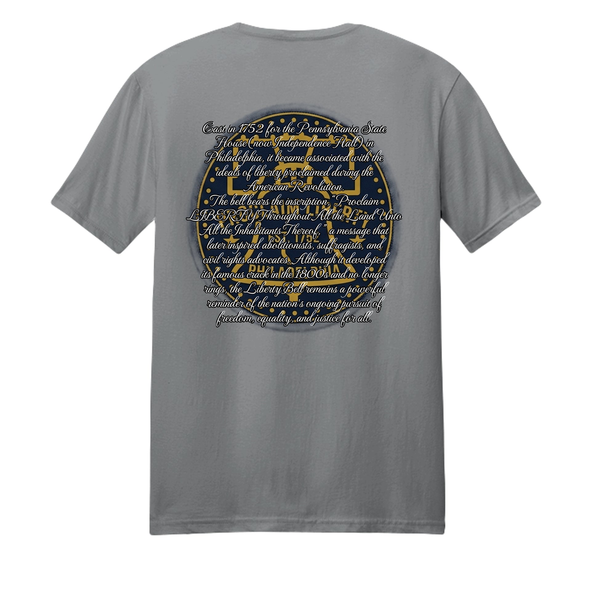 Liberty Bell Heritage Story Tee | Proclaim Liberty Patriotic American History Shirt {{ product_type }Anvil and Anthem }