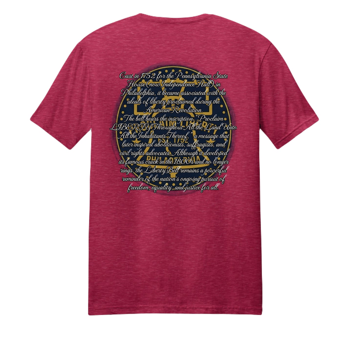 Liberty Bell Heritage Story Tee | Proclaim Liberty Patriotic American History Shirt {{ product_type }Anvil and Anthem }