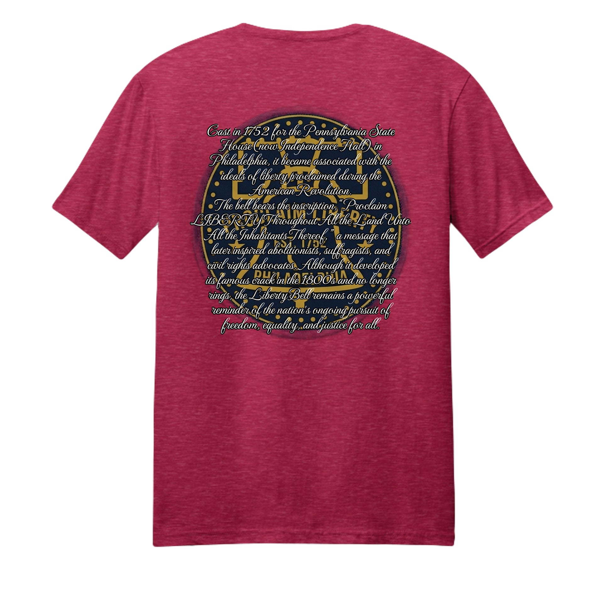 Liberty Bell Heritage Story Tee | Proclaim Liberty Patriotic American History Shirt {{ product_type }Anvil and Anthem }