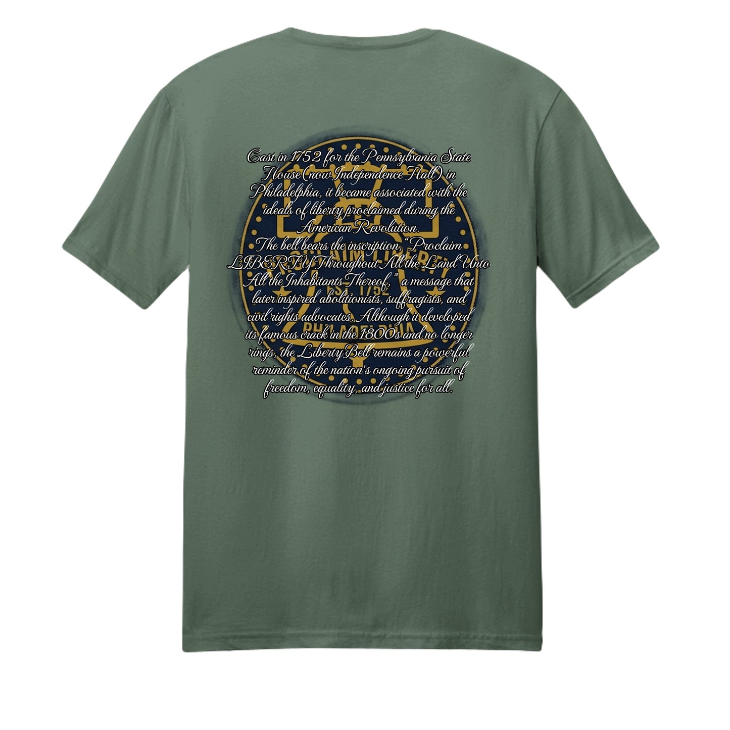 Liberty Bell Heritage Story Tee | Proclaim Liberty Patriotic American History Shirt {{ product_type }Anvil and Anthem }