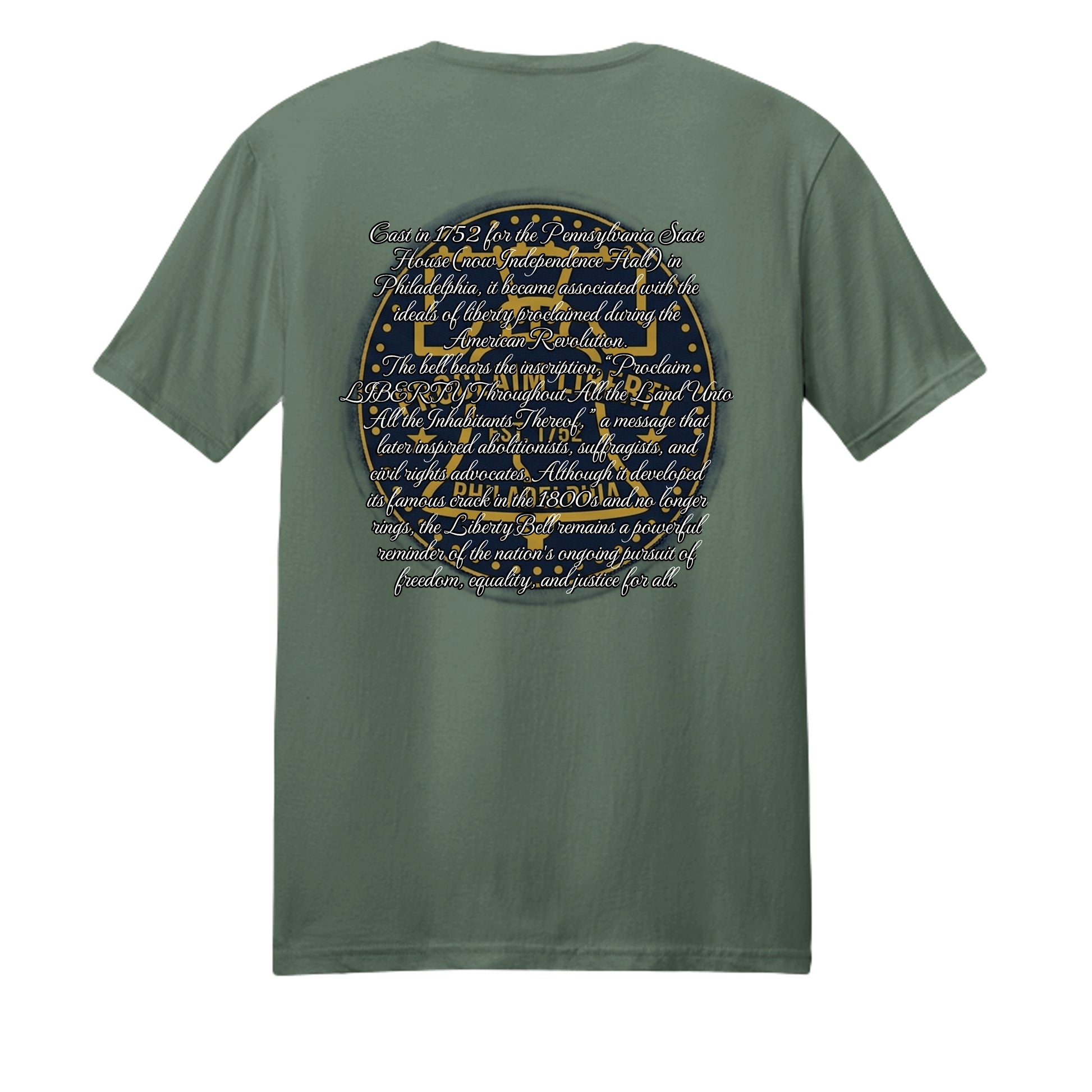 Liberty Bell Heritage Story Tee | Proclaim Liberty Patriotic American History Shirt {{ product_type }Anvil and Anthem }