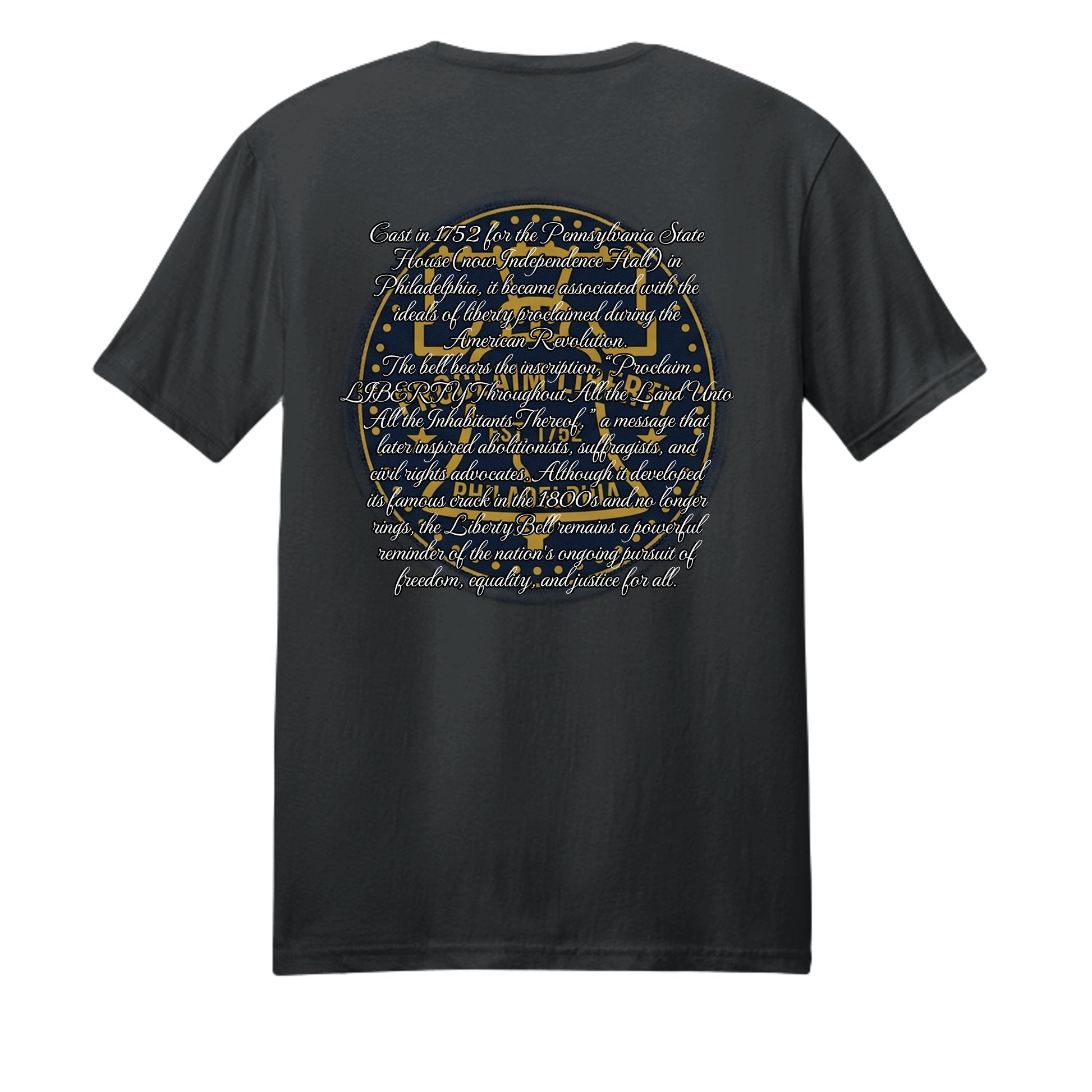 Liberty Bell Heritage Story Tee | Proclaim Liberty Patriotic American History Shirt {{ product_type }Anvil and Anthem }