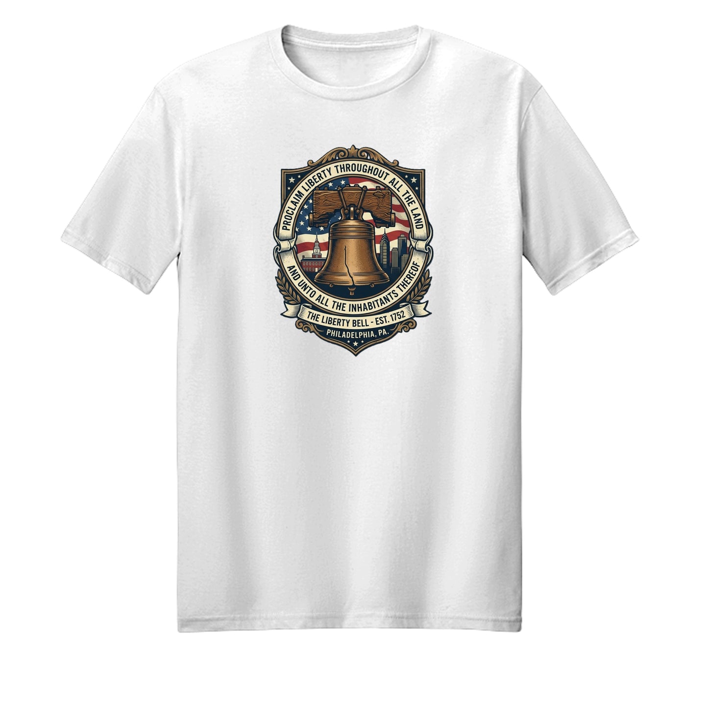 Liberty Bell Heritage Story Tee | Proclaim Liberty Patriotic American History Shirt {{ product_type }Anvil and Anthem }