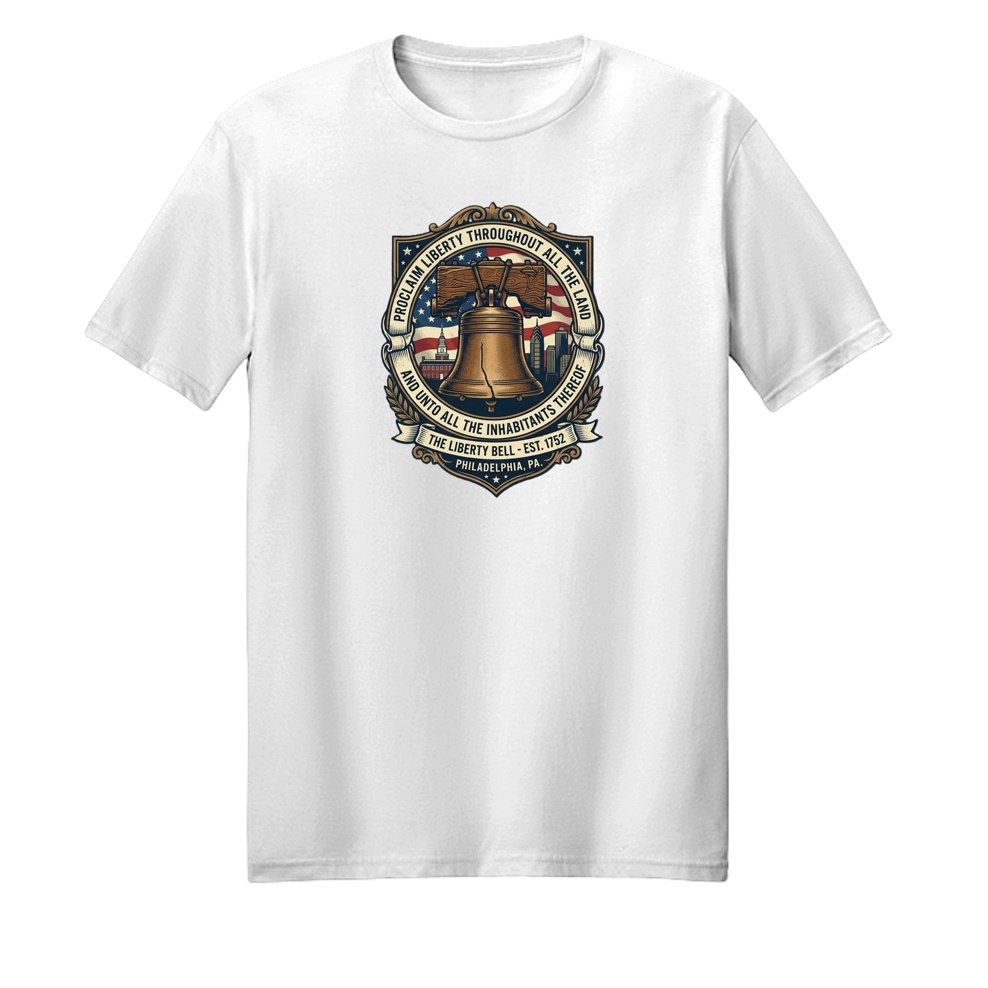 Liberty Bell Heritage Story Tee | Proclaim Liberty Patriotic American History Shirt {{ product_type }Anvil and Anthem }