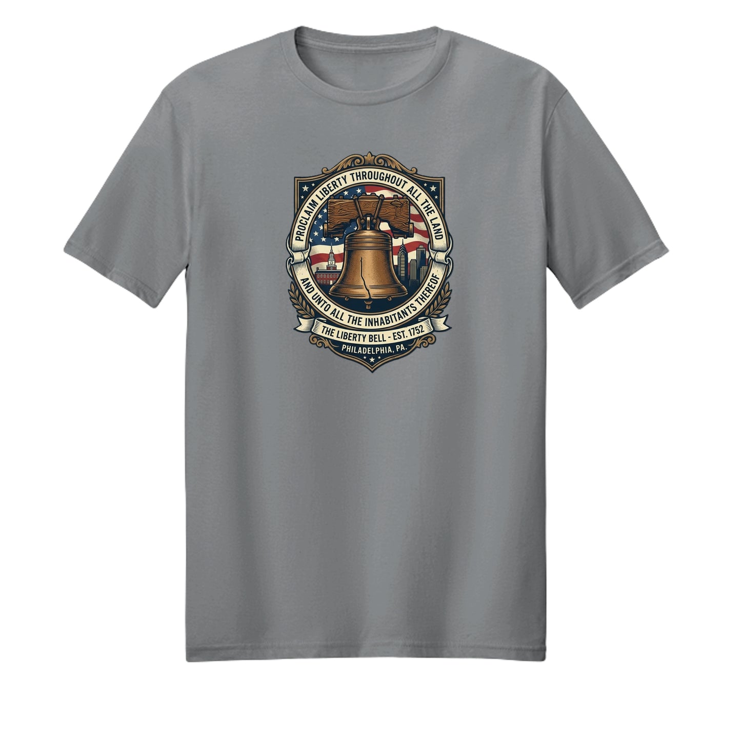 Liberty Bell Heritage Story Tee | Proclaim Liberty Patriotic American History Shirt {{ product_type }Anvil and Anthem }