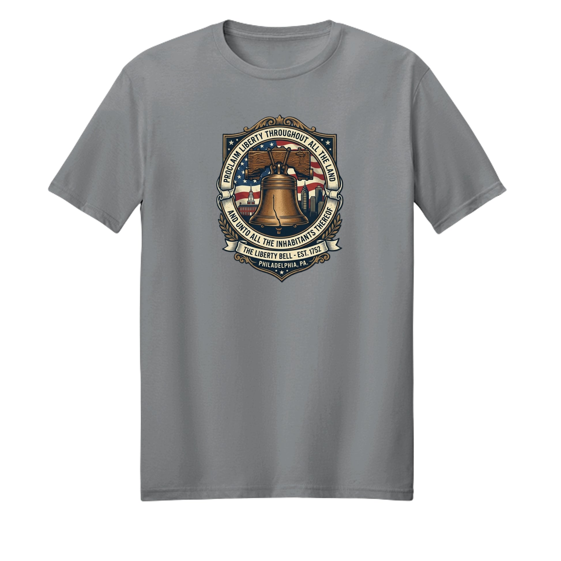 Liberty Bell Heritage Story Tee | Proclaim Liberty Patriotic American History Shirt {{ product_type }Anvil and Anthem }