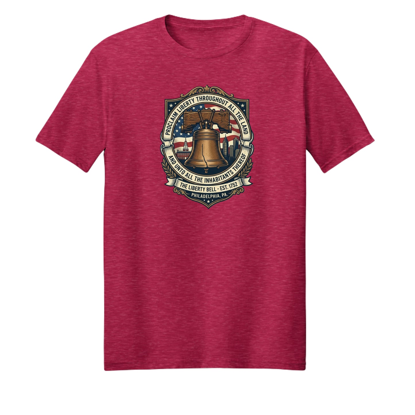 Liberty Bell Heritage Story Tee | Proclaim Liberty Patriotic American History Shirt {{ product_type }Anvil and Anthem }