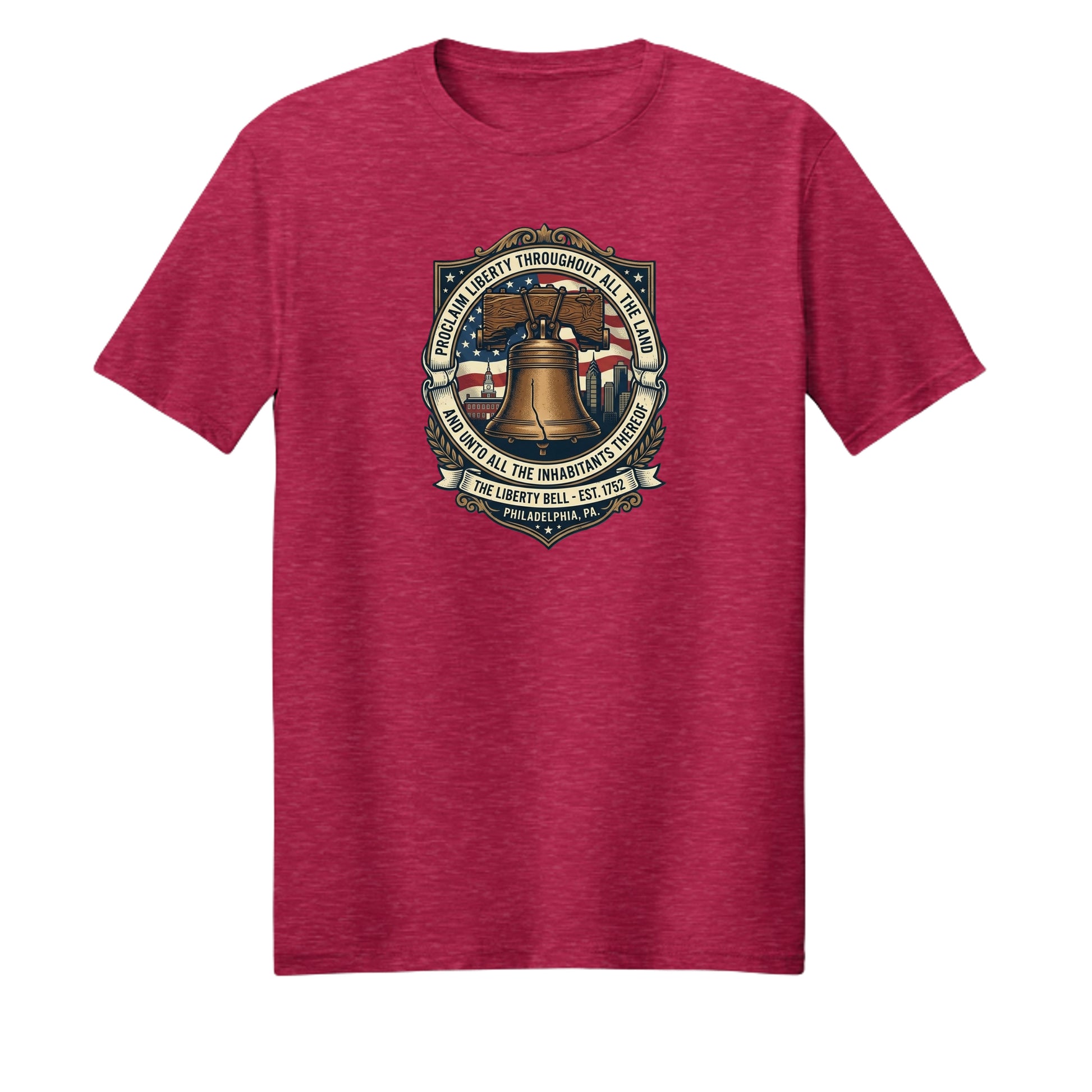 Liberty Bell Heritage Story Tee | Proclaim Liberty Patriotic American History Shirt {{ product_type }Anvil and Anthem }