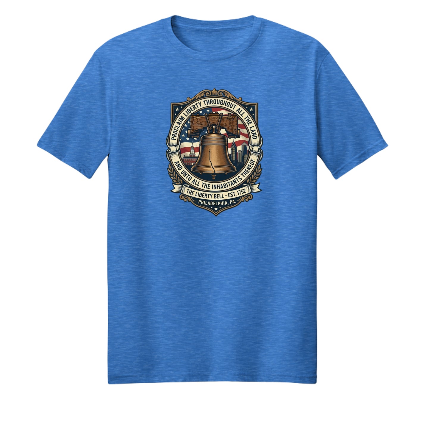 Liberty Bell Heritage Story Tee | Proclaim Liberty Patriotic American History Shirt {{ product_type }Anvil and Anthem }