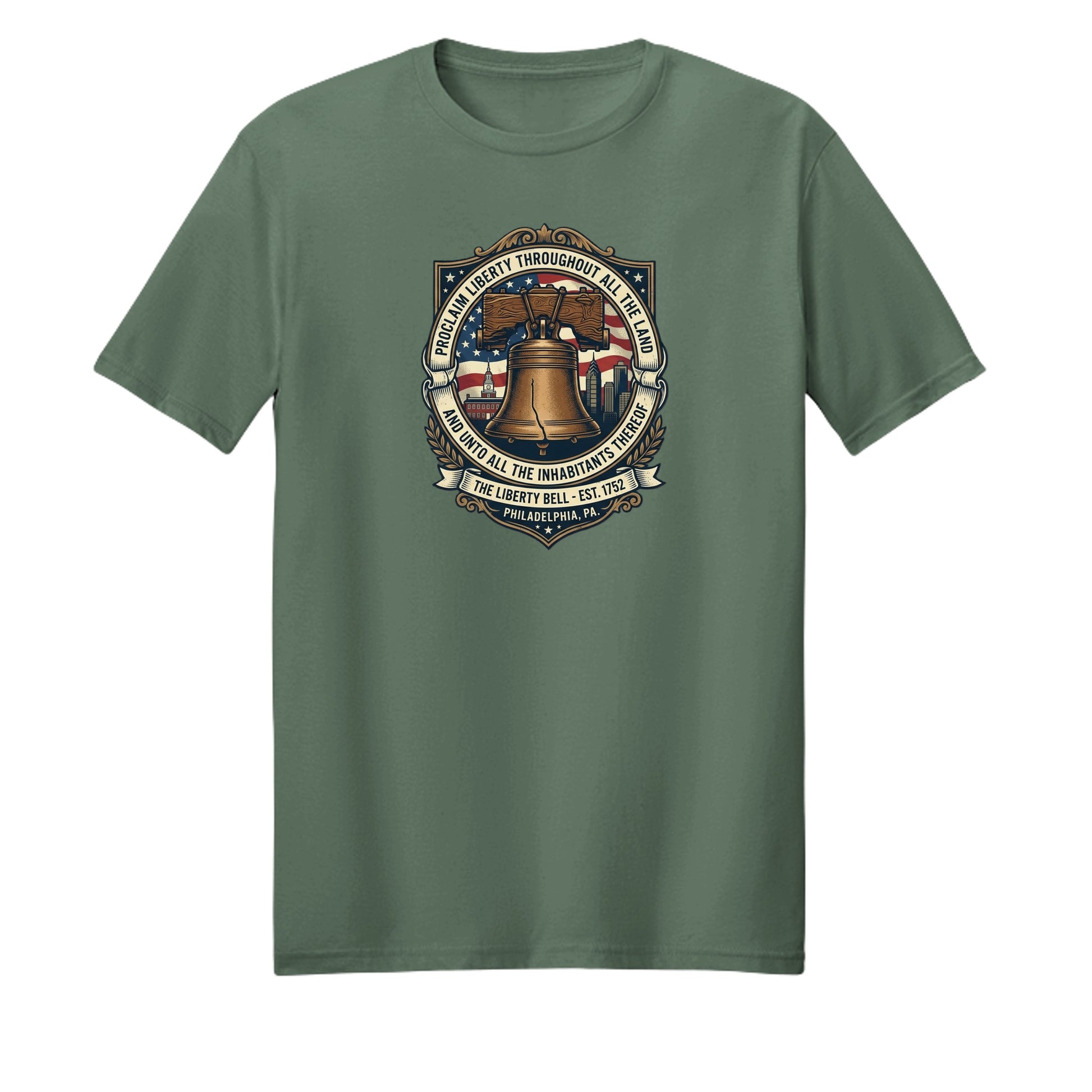 Liberty Bell Heritage Story Tee | Proclaim Liberty Patriotic American History Shirt {{ product_type }Anvil and Anthem }
