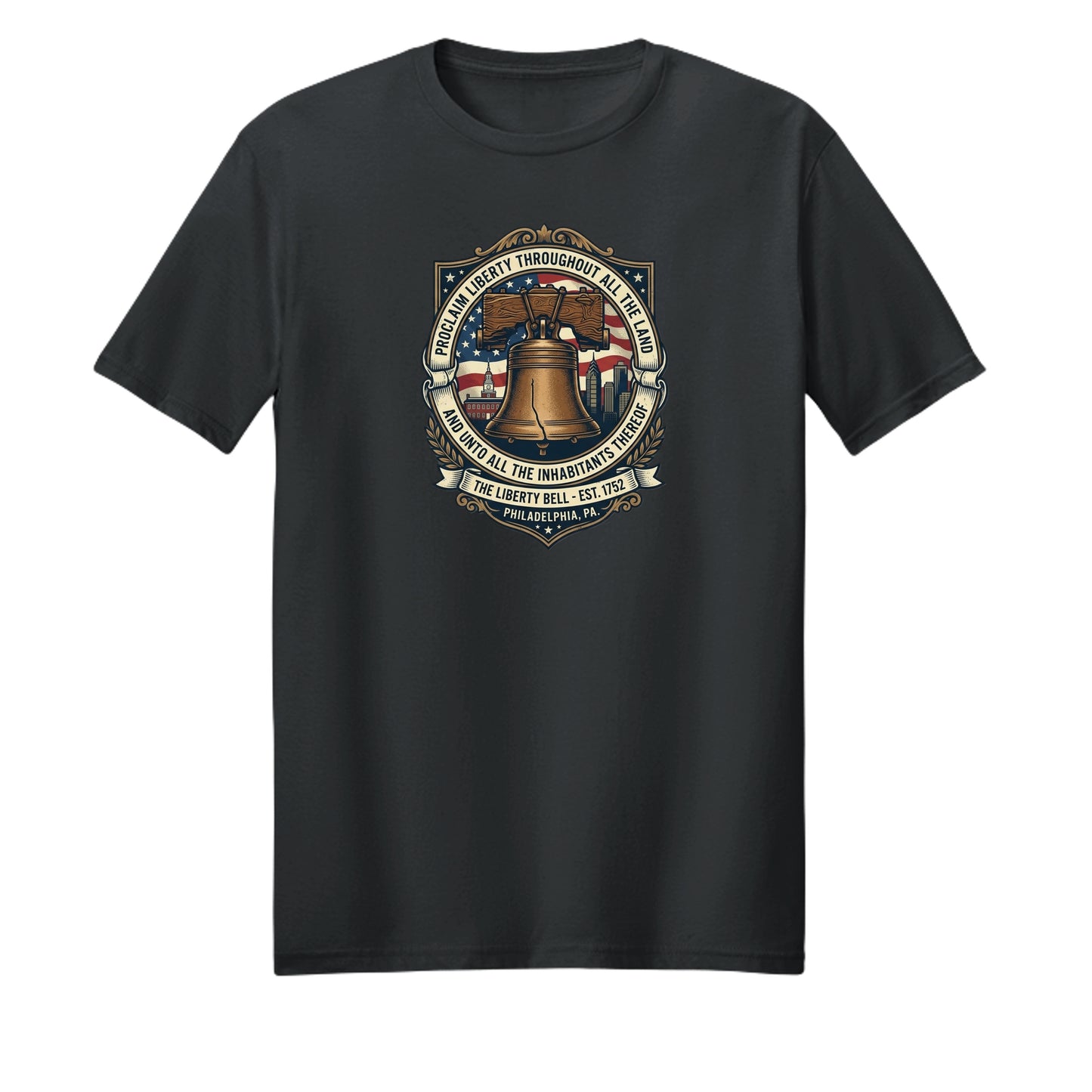 Liberty Bell Heritage Story Tee | Proclaim Liberty Patriotic American History Shirt {{ product_type }Anvil and Anthem }