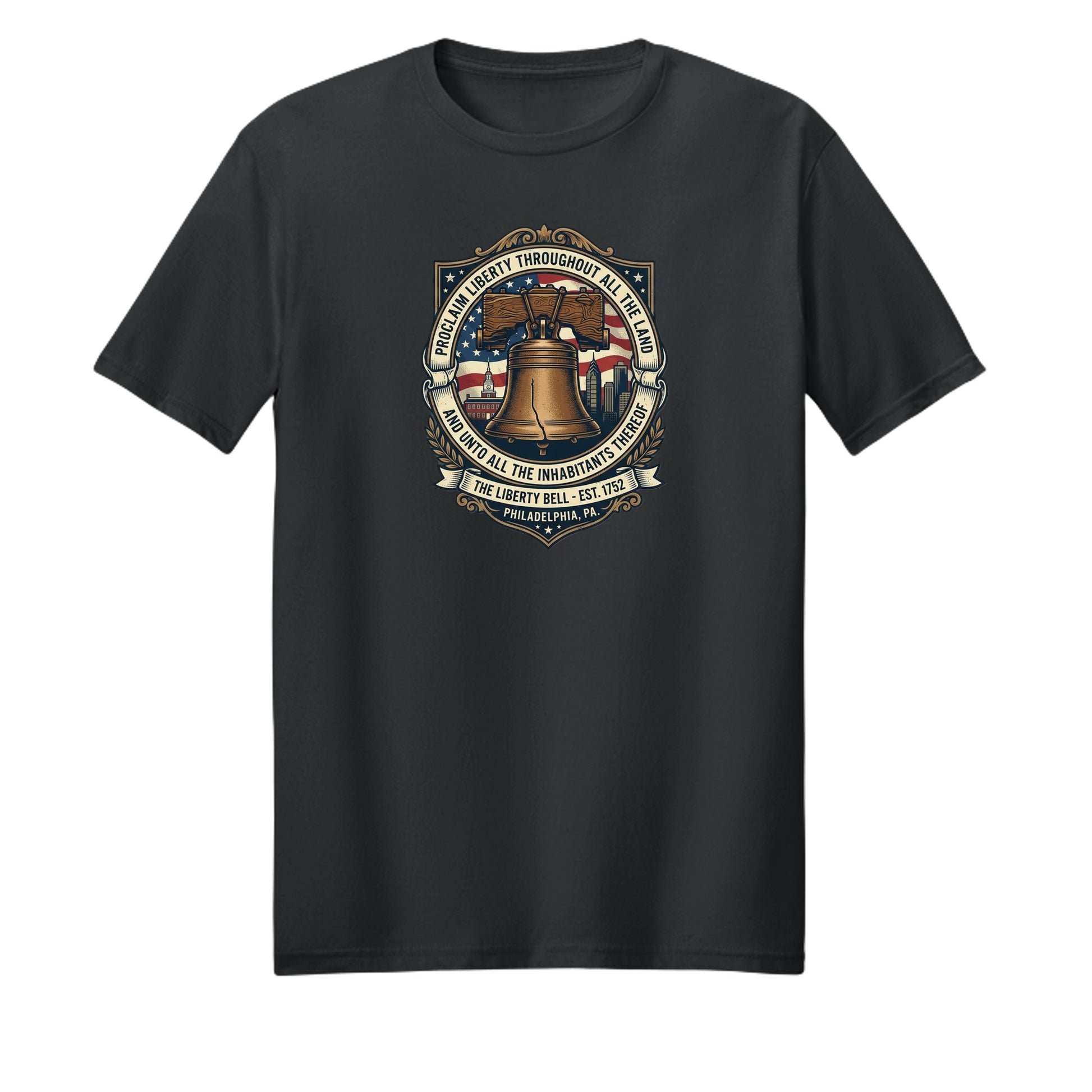 Liberty Bell Heritage Story Tee | Proclaim Liberty Patriotic American History Shirt {{ product_type }Anvil and Anthem }