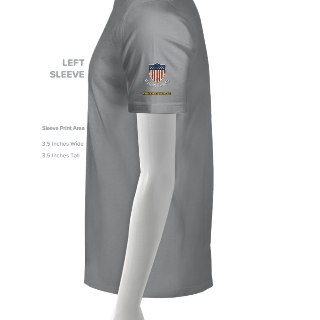 Liberty Bell Heritage Story Tee | Proclaim Liberty Patriotic American History Shirt Anvil and Anthem }
