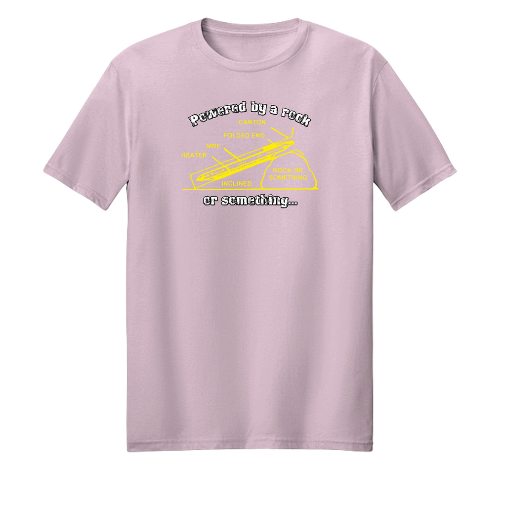 "Powered by a Rock or Something" MRE Graphic Tee – Military Humor Apparel {{ product_type }Anvil and Anthem }