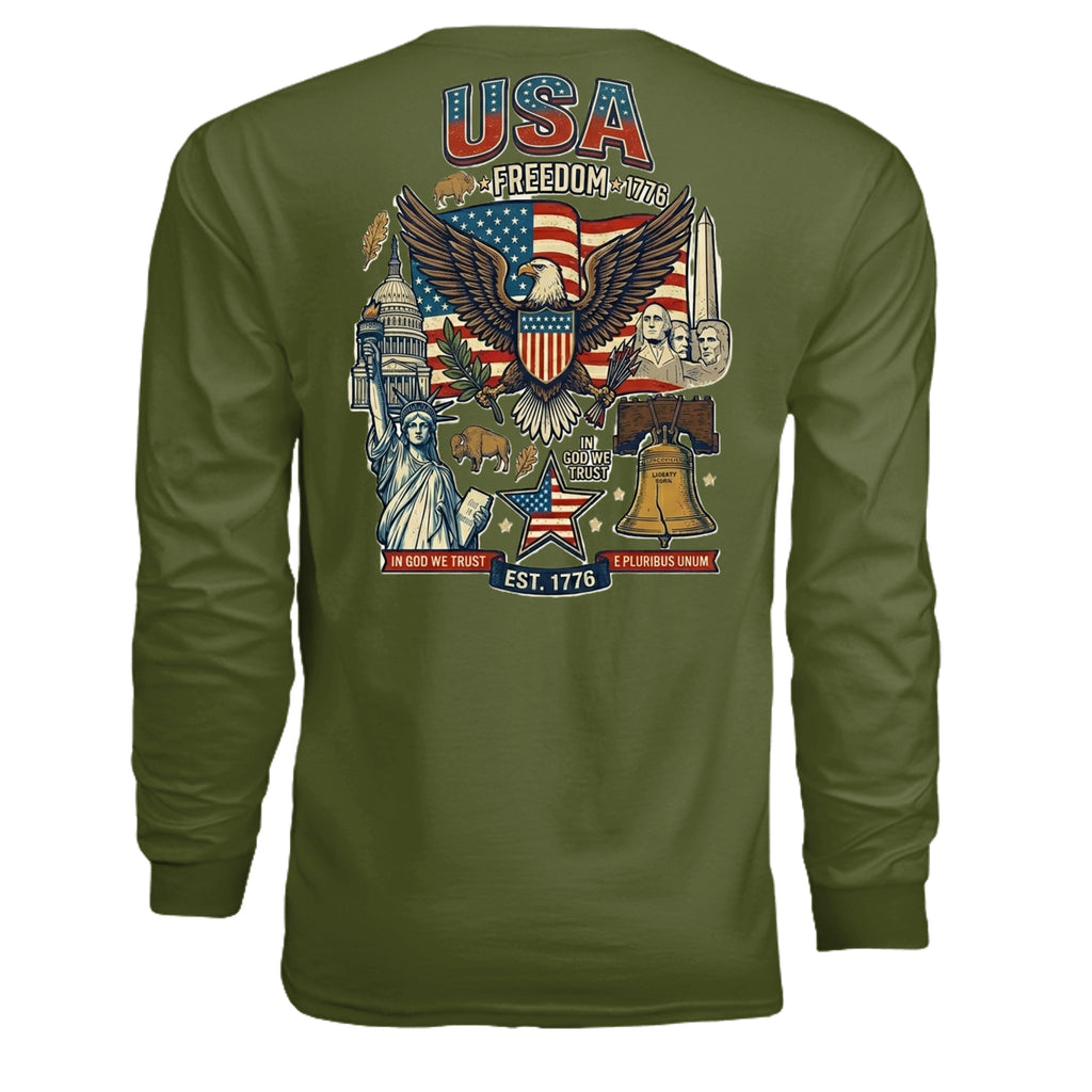 MILITARY GREEN - N3165 - BACK