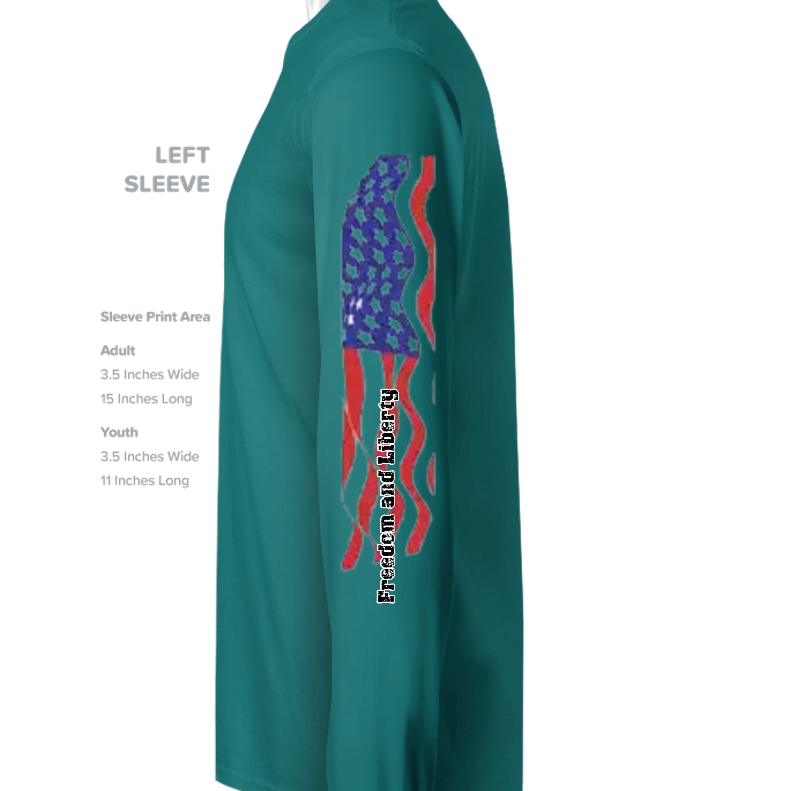 TEAL - N3165 - SLEEVE_LEFT