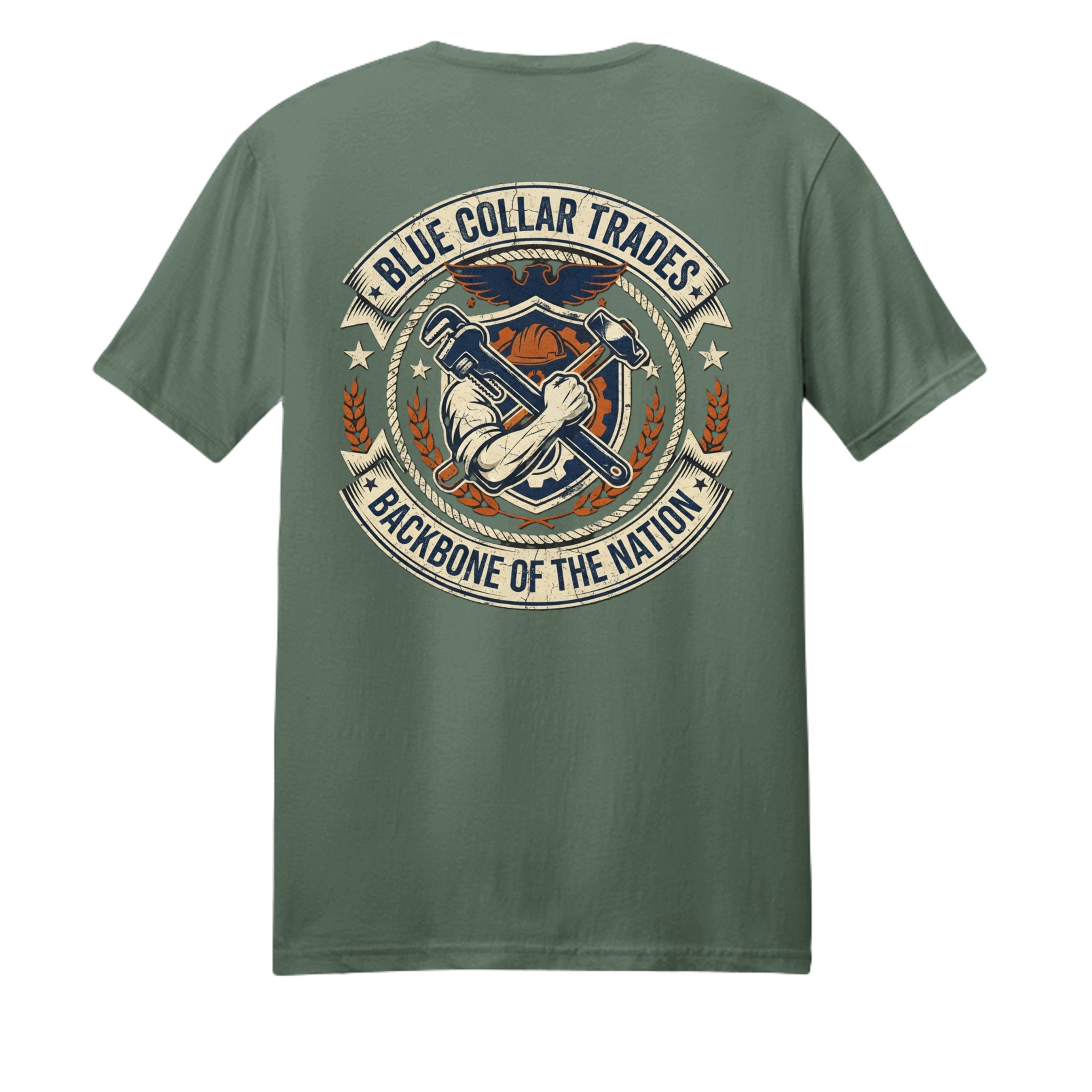 Military Green - 3000 - BACK