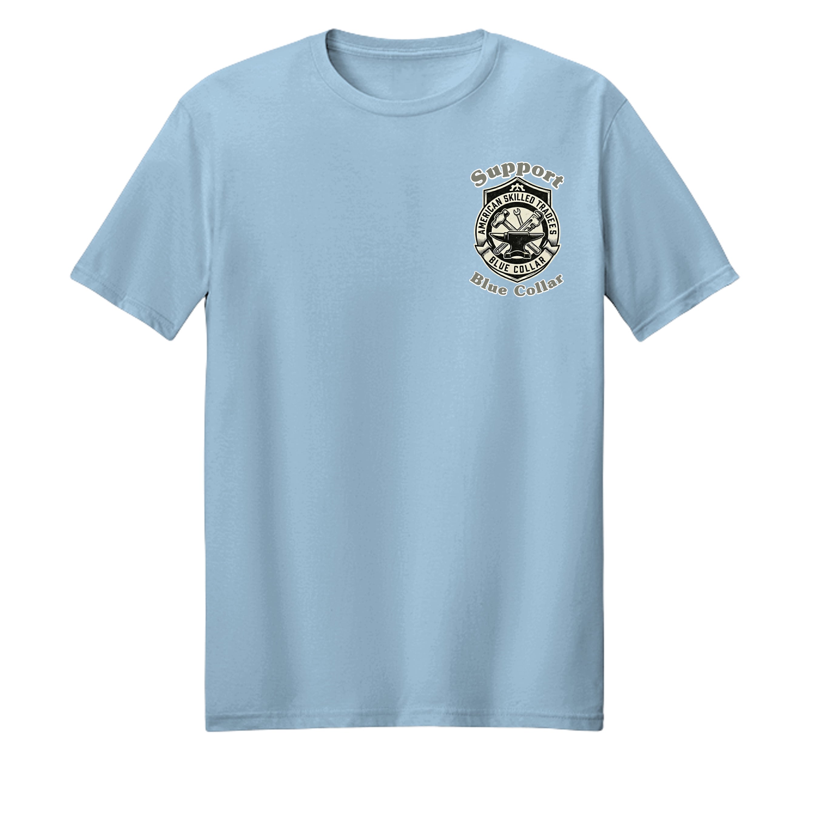 American Diesel Mechanic T-Shirt | We Keep Industry Moving | Blue Collar Trades Tee Anvil and Anthem }