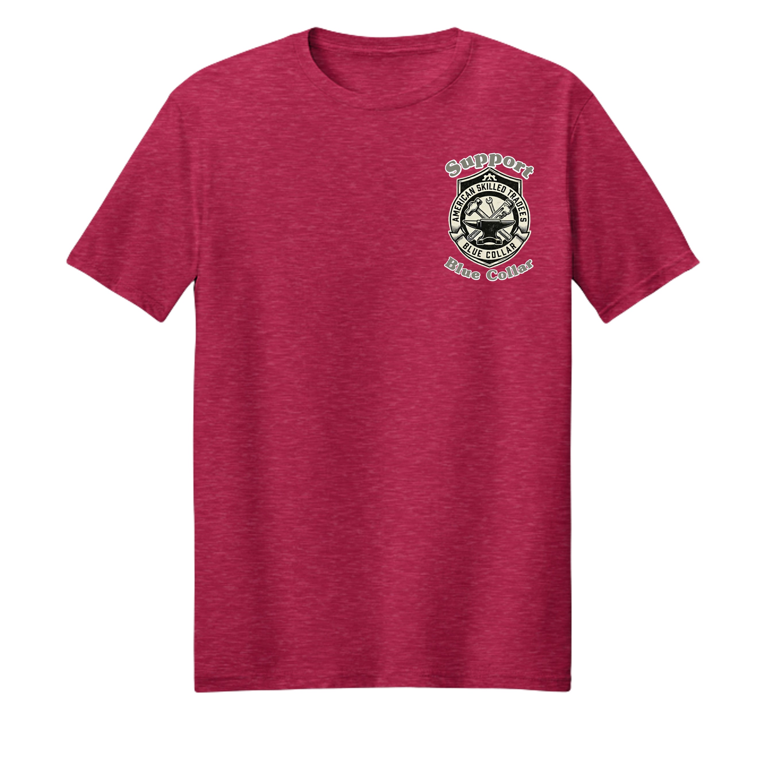 American Diesel Mechanic T-Shirt | We Keep Industry Moving | Blue Collar Trades Tee Anvil and Anthem }