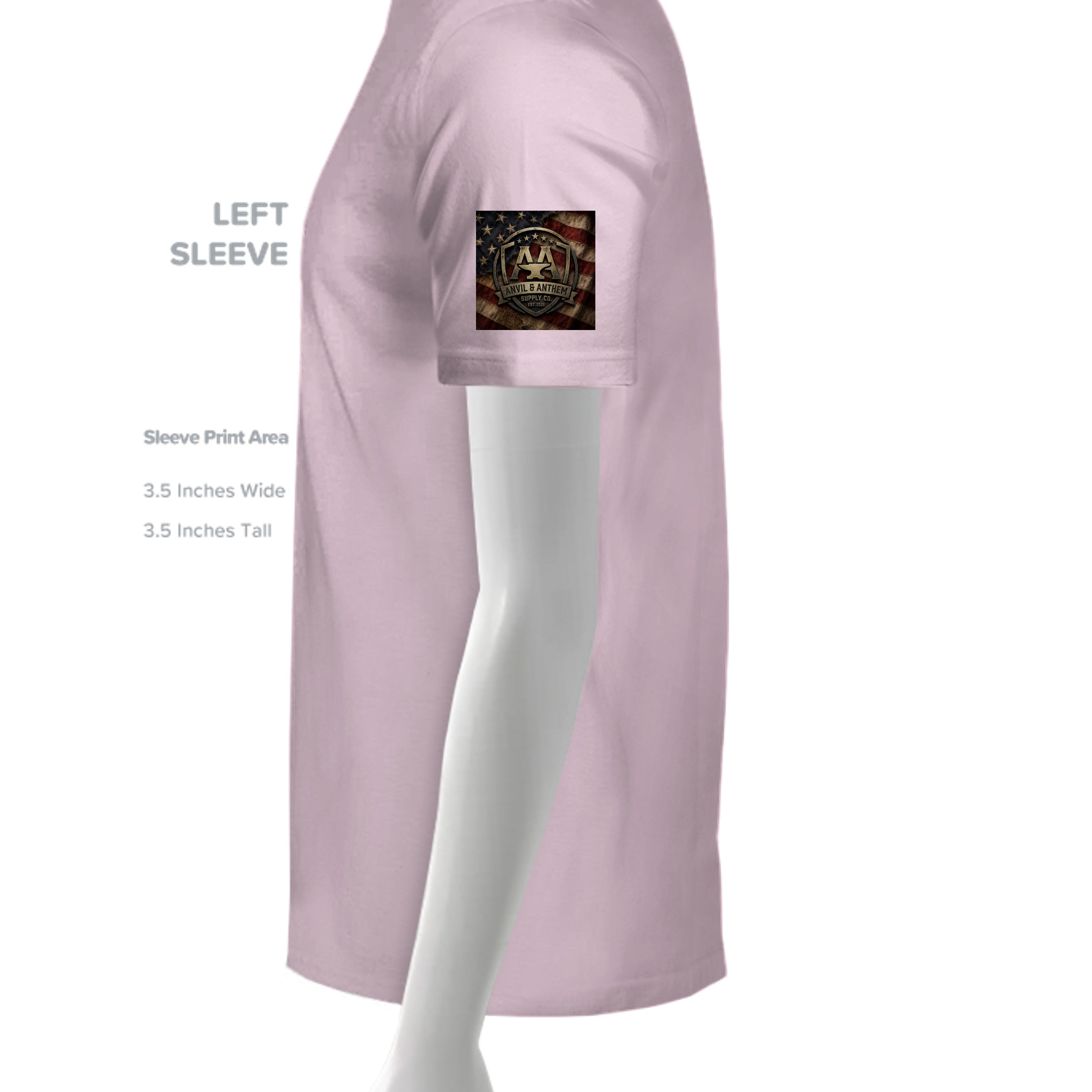 Light Pink - 3000 - SLEEVE_LEFT