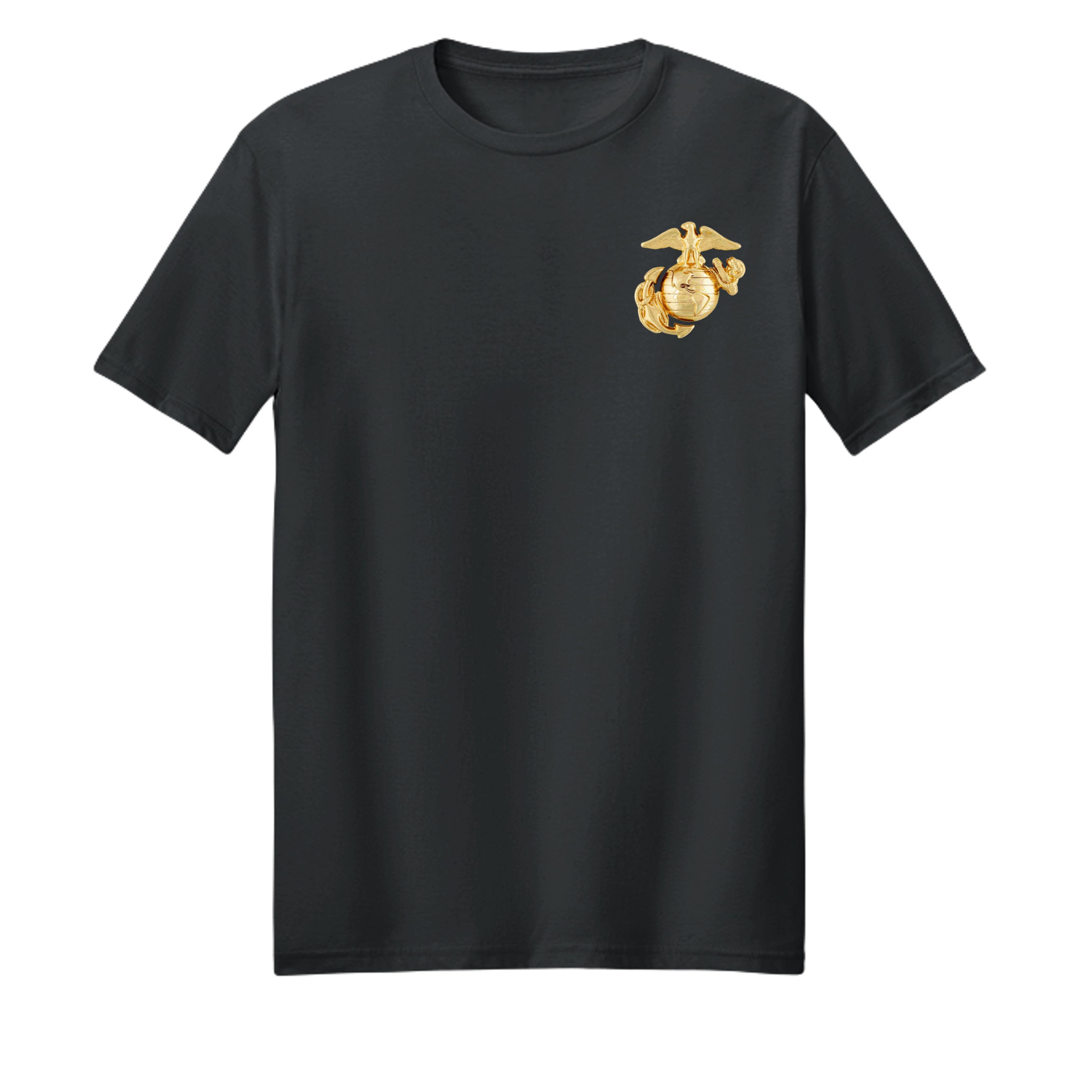 USMC Bulldog "The Few, The Proud" T-Shirt | Marine Corps Patriotic Tee Anvil and Anthem }