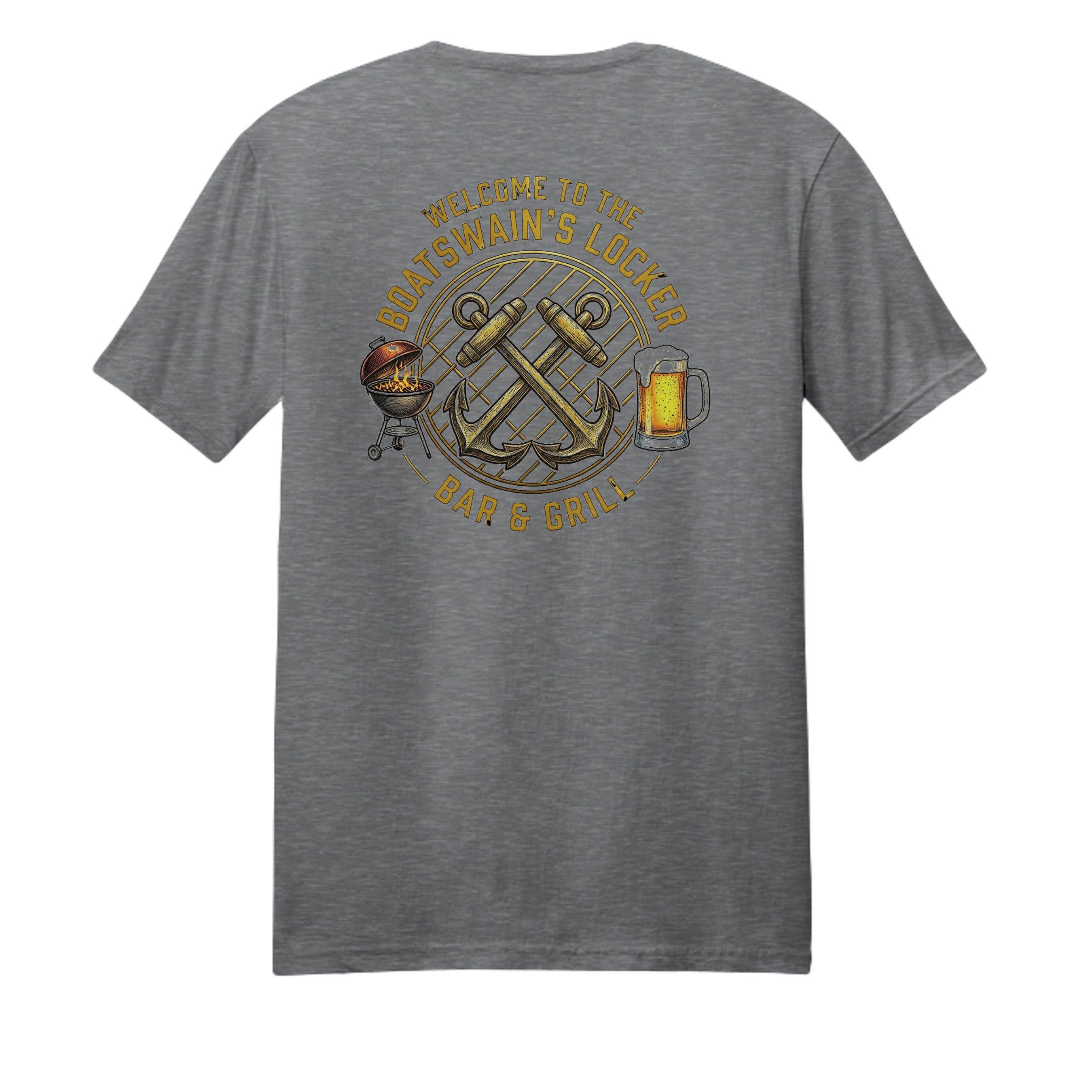 Graphite Heather - 3000 - BACK