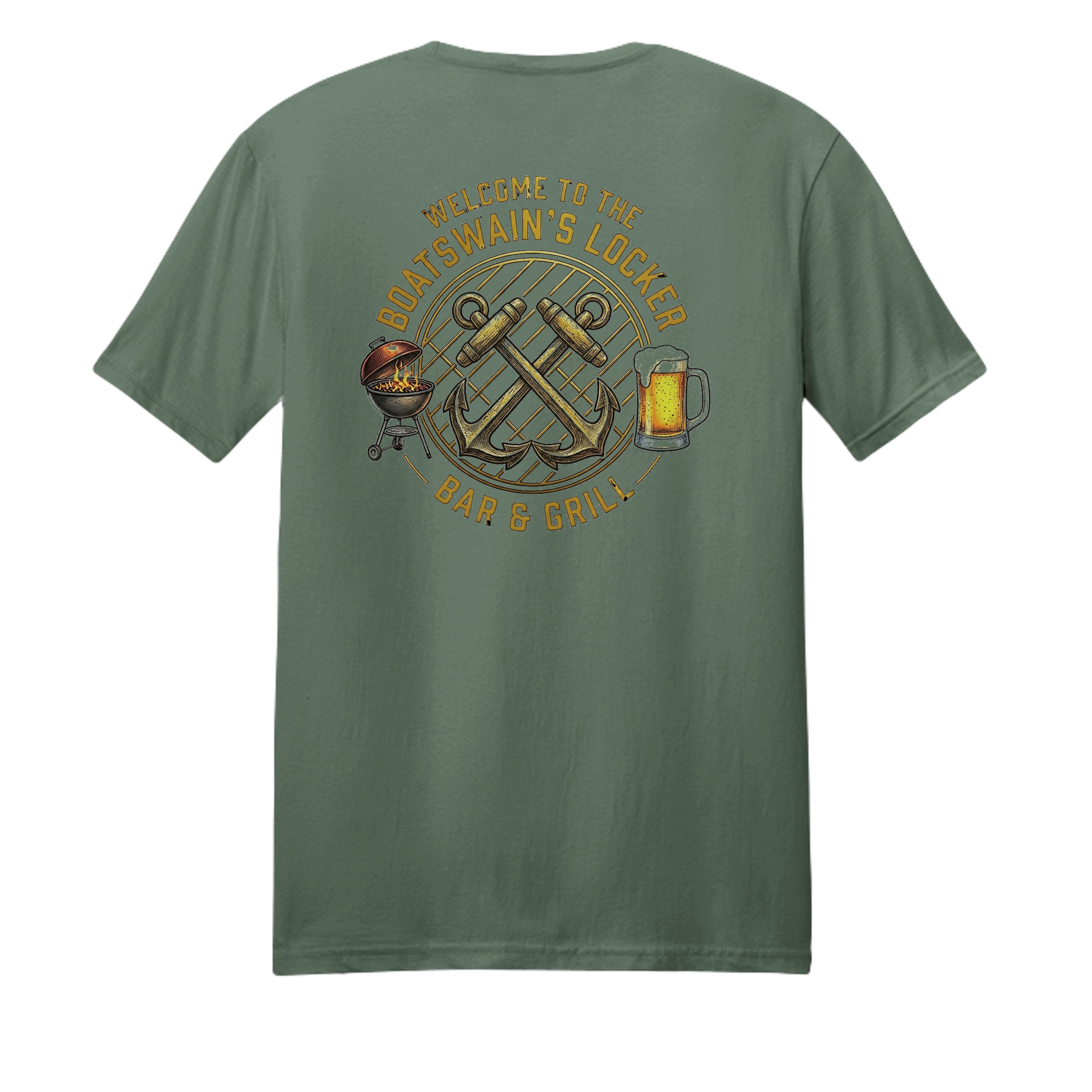 Military Green - 3000 - BACK