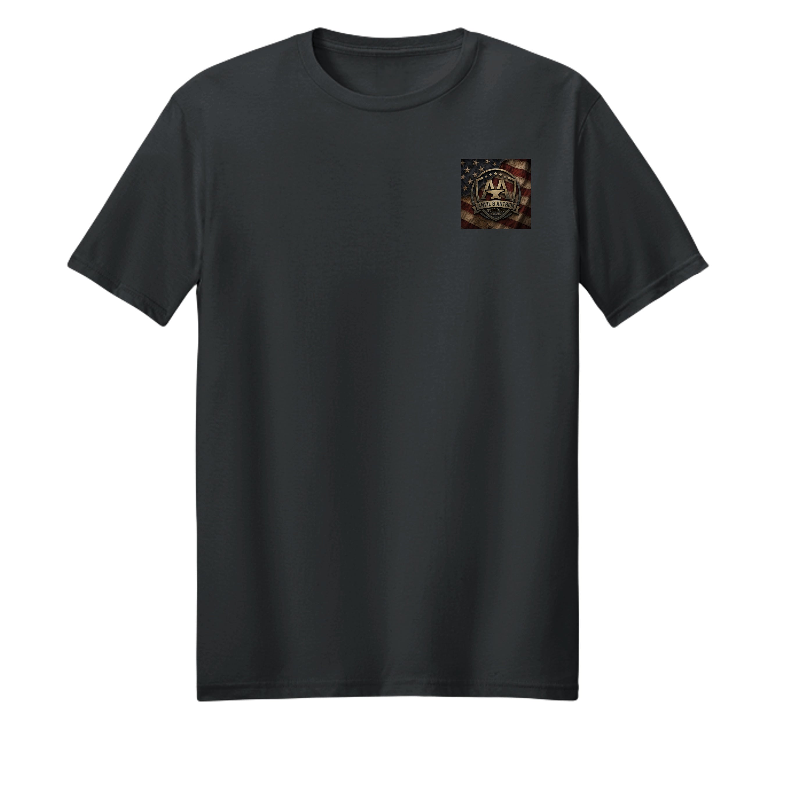 First to Arrive. Last to Abandon Hope. First Responder T-Shirt | American Hero Tribute Tee Anvil and Anthem }
