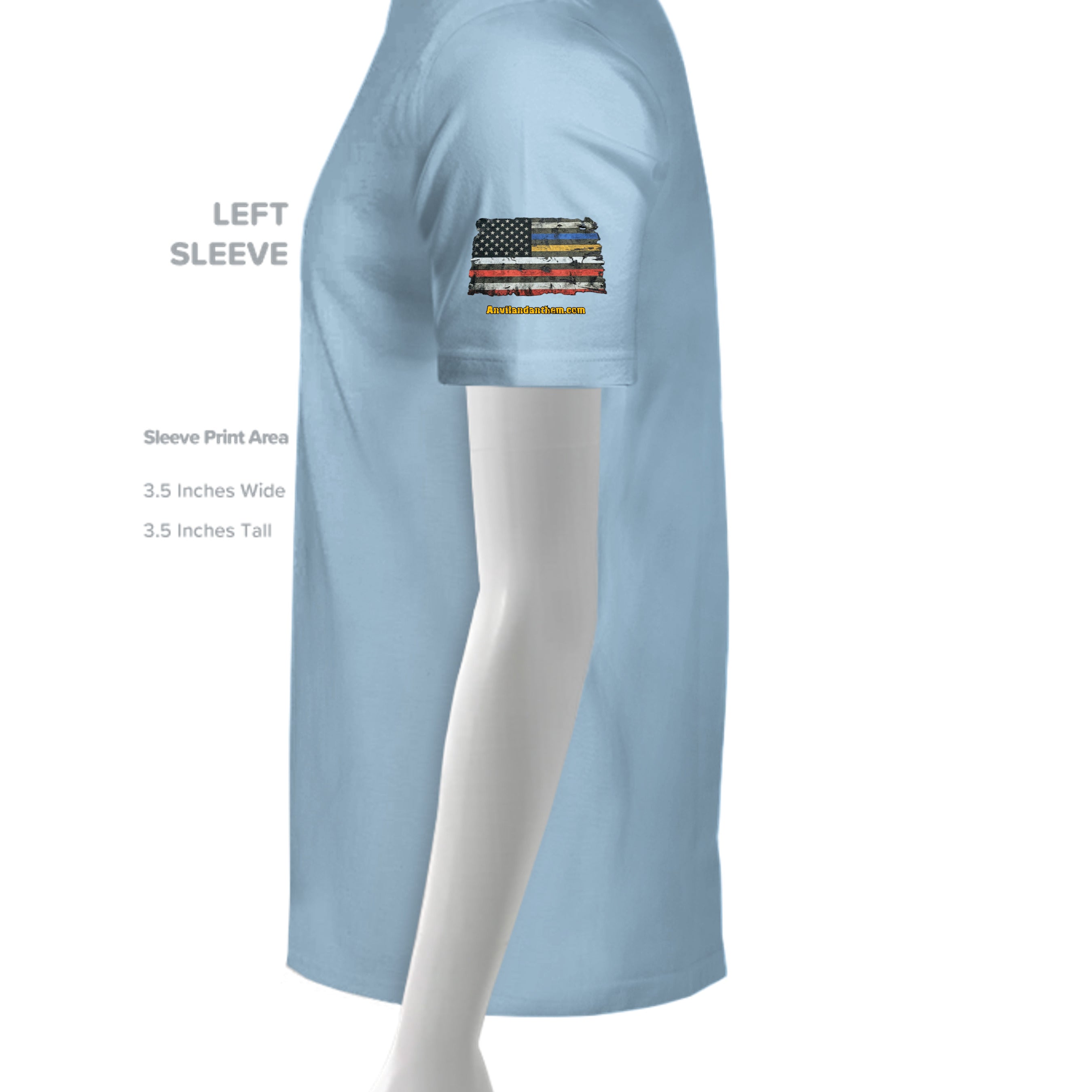Light Blue - 3000 - SLEEVE_LEFT
