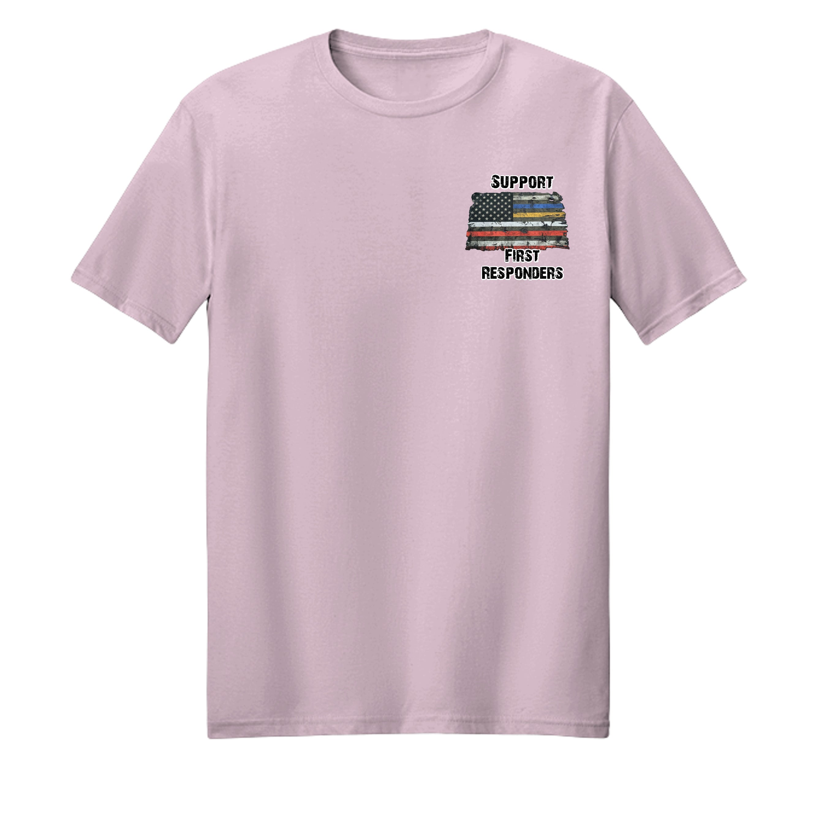 Tested by Time. Tempered by Tragedy. Tethered by Purpose. | First Responder Tribute T-Shirt Anvil and Anthem }