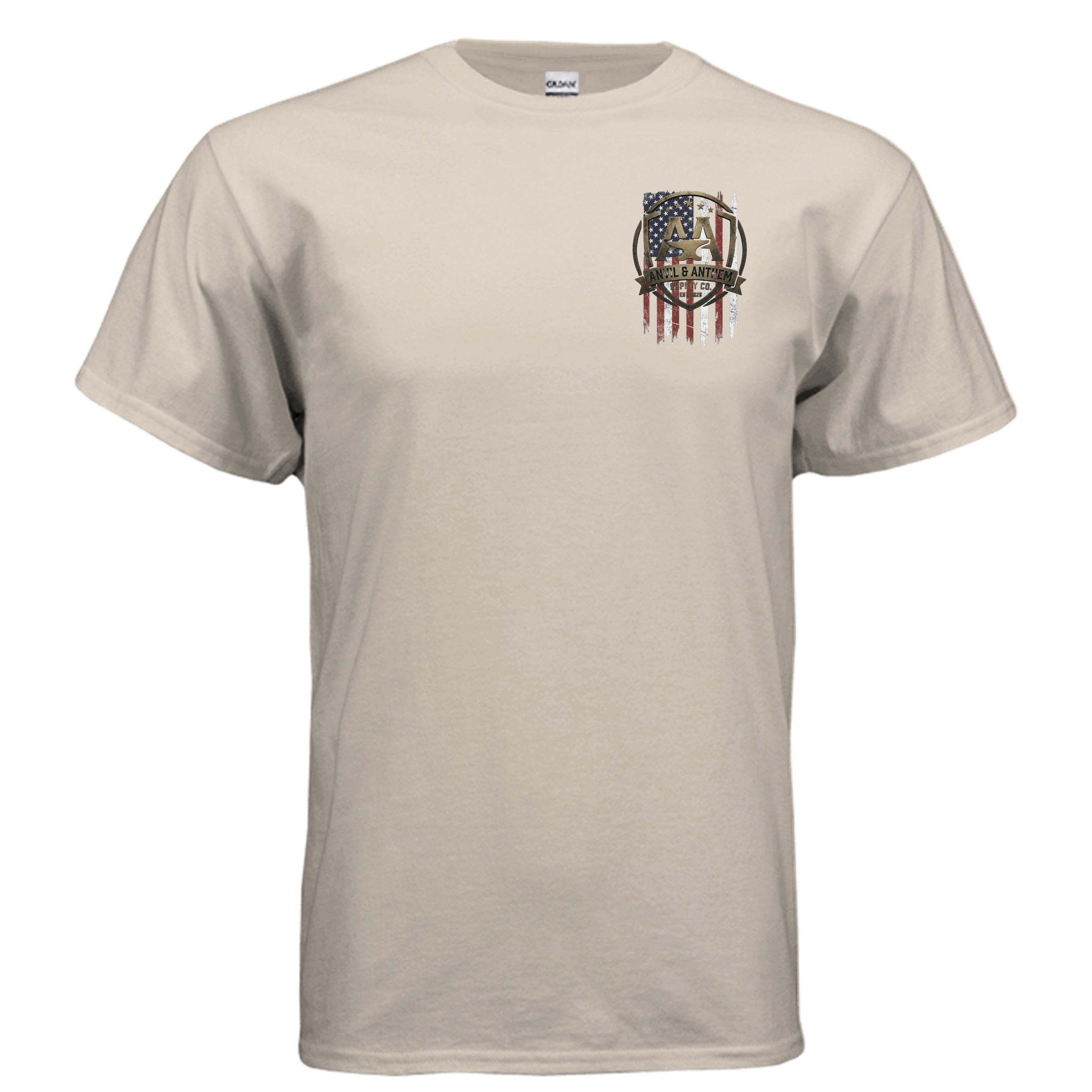 Freedom Secured 1776 Tactical Patriot T-Shirt | American Flag & Special Operations Tribute Tee Anvil and Anthem }