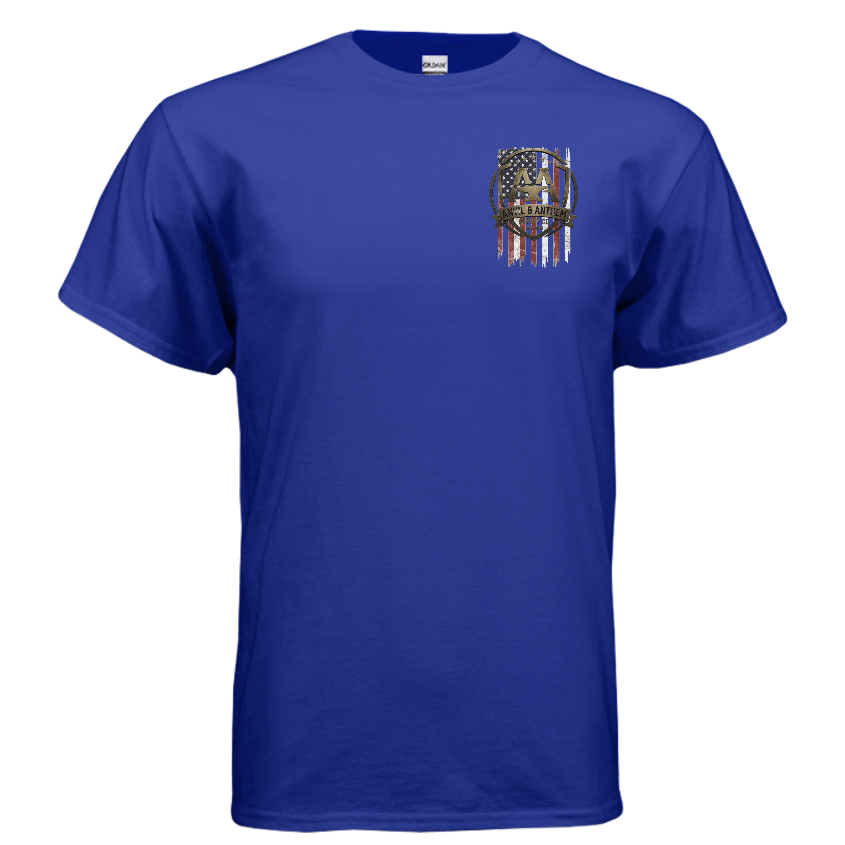 Freedom Secured 1776 Tactical Patriot T-Shirt | American Flag & Special Operations Tribute Tee Anvil and Anthem }