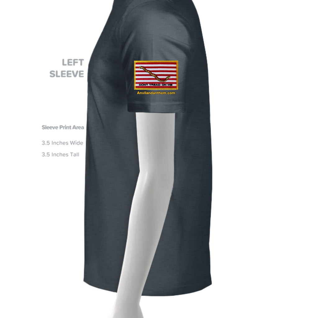 Heather Navy - G500 - SLEEVE_LEFT